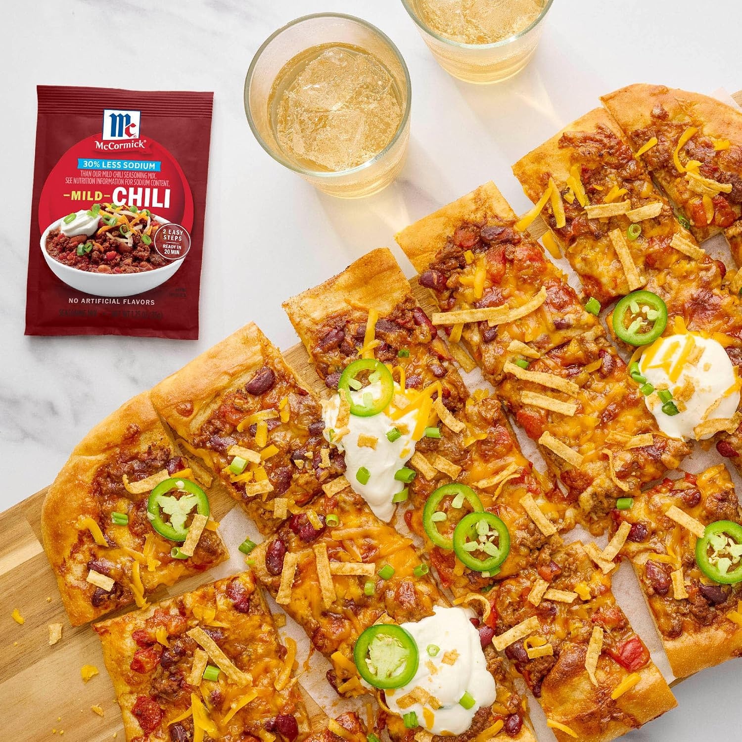 image:imageMcCormick 30 Less Sodium Chili Seasoning Mix 125 Ounce Pack of 12 Package May Vary125 Ounce Pack of 1