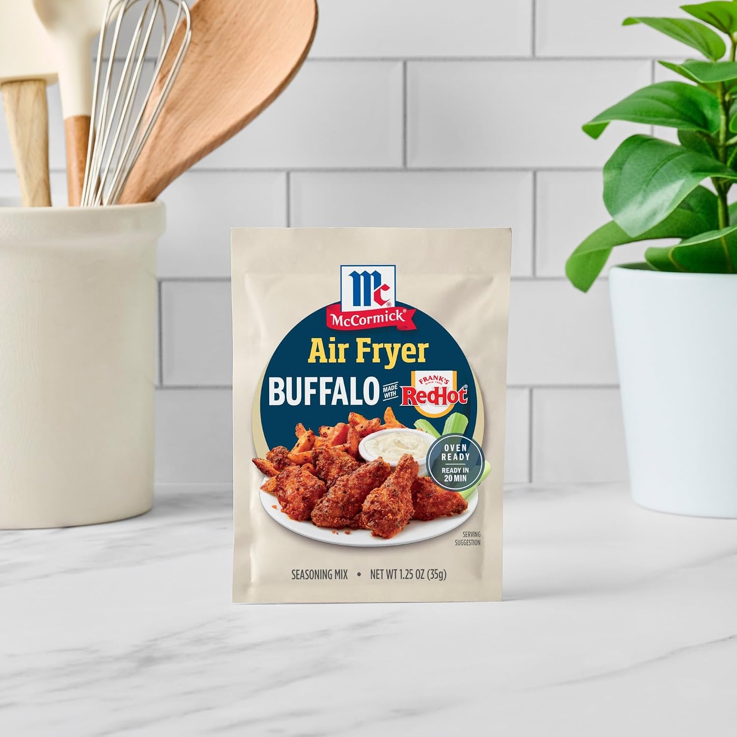 image:imageMcCormick Air Fryer Buffalo Seasoning Mix 125 oz