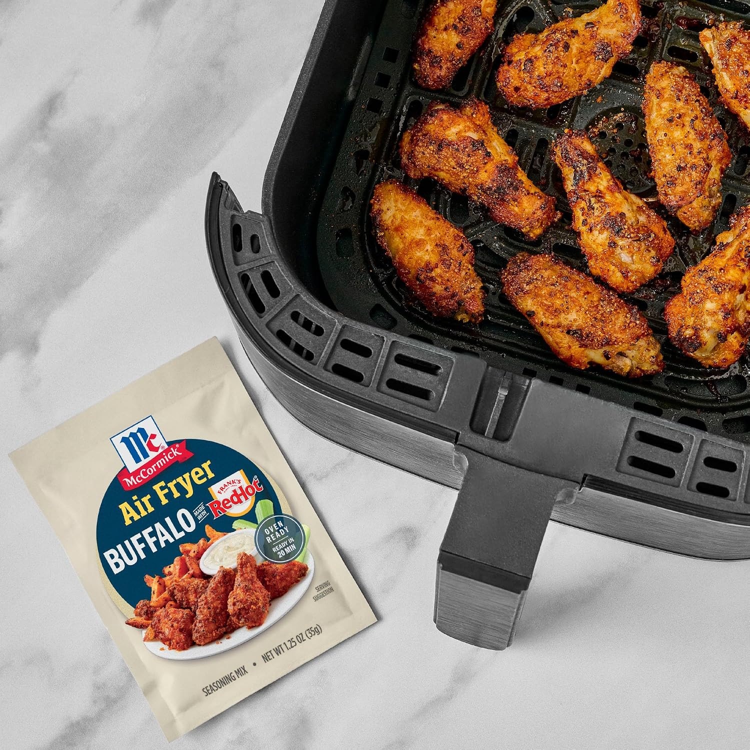 image:imageMcCormick Air Fryer Buffalo Seasoning Mix 125 oz