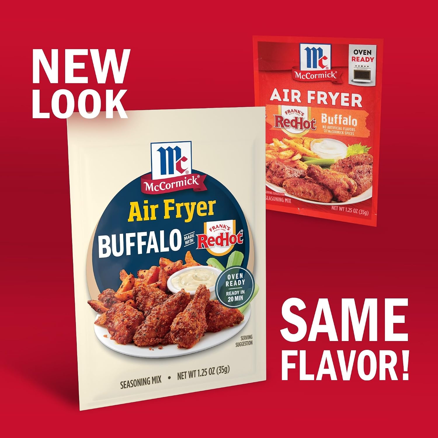 image:imageMcCormick Air Fryer Buffalo Seasoning Mix 125 oz