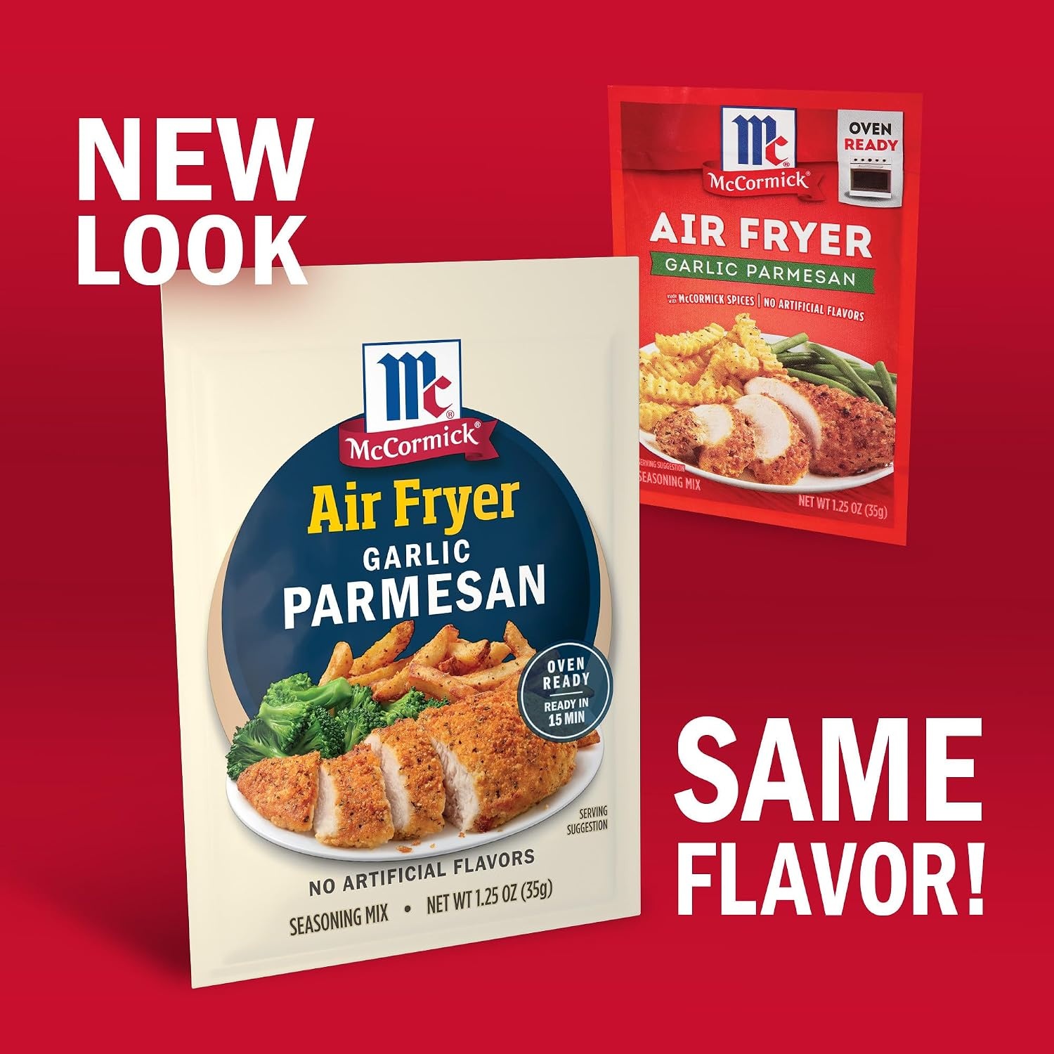 image:imageMcCormick Air Fryer Garlic Parmesan Seasoning Mix 125 oz