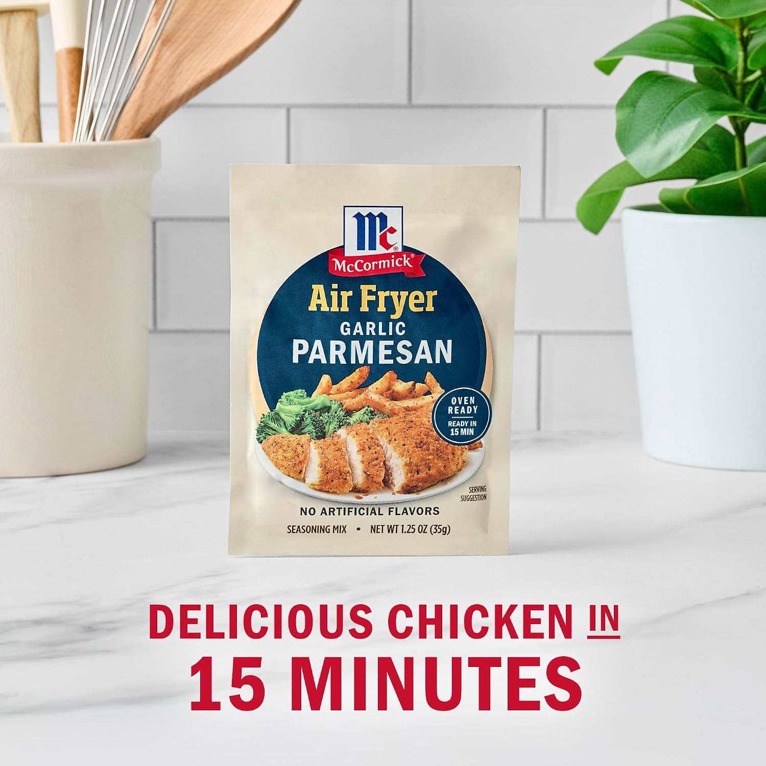 image:imageMcCormick Air Fryer Garlic Parmesan Seasoning Mix 125 oz