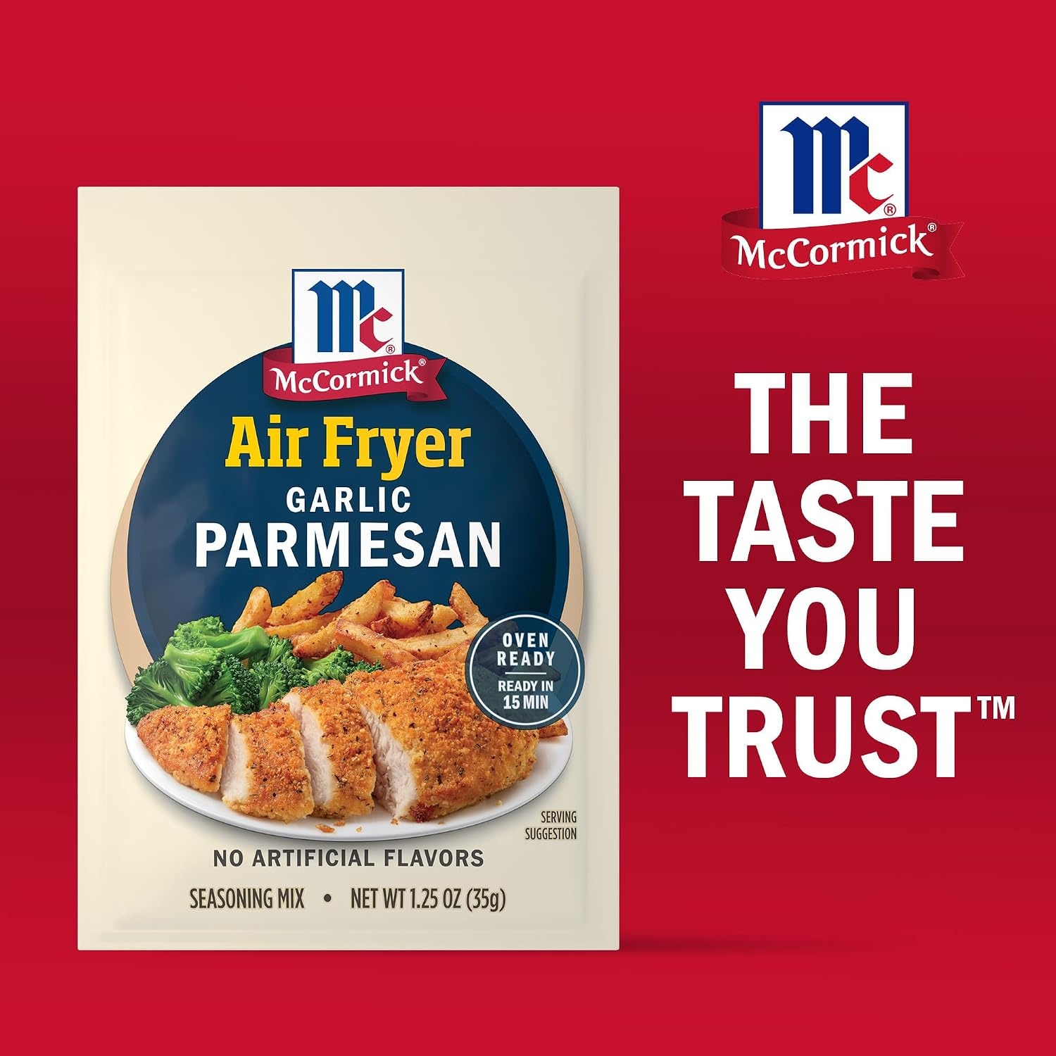 image:imageMcCormick Air Fryer Garlic Parmesan Seasoning Mix 125 oz