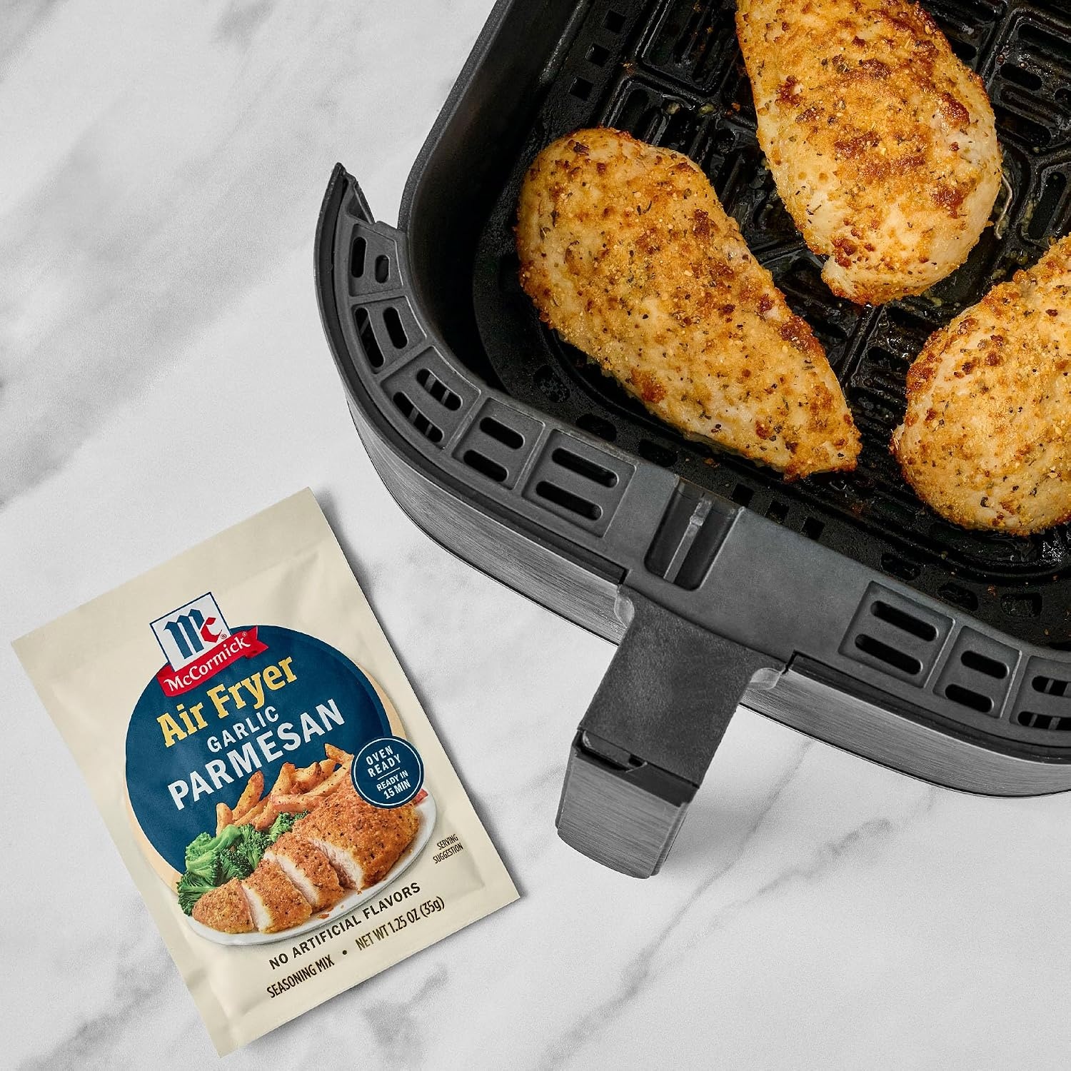 image:imageMcCormick Air Fryer Garlic Parmesan Seasoning Mix 125 oz