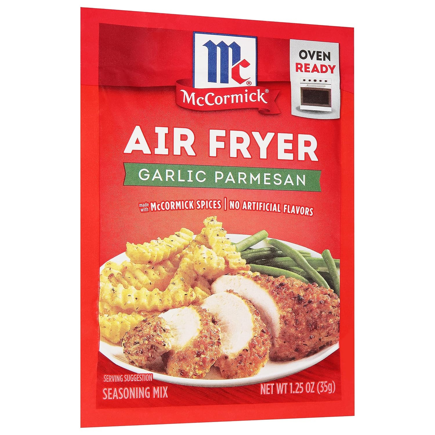 image:imageMcCormick Air Fryer Garlic Parmesan Seasoning Mix 125 oz Pack of 12