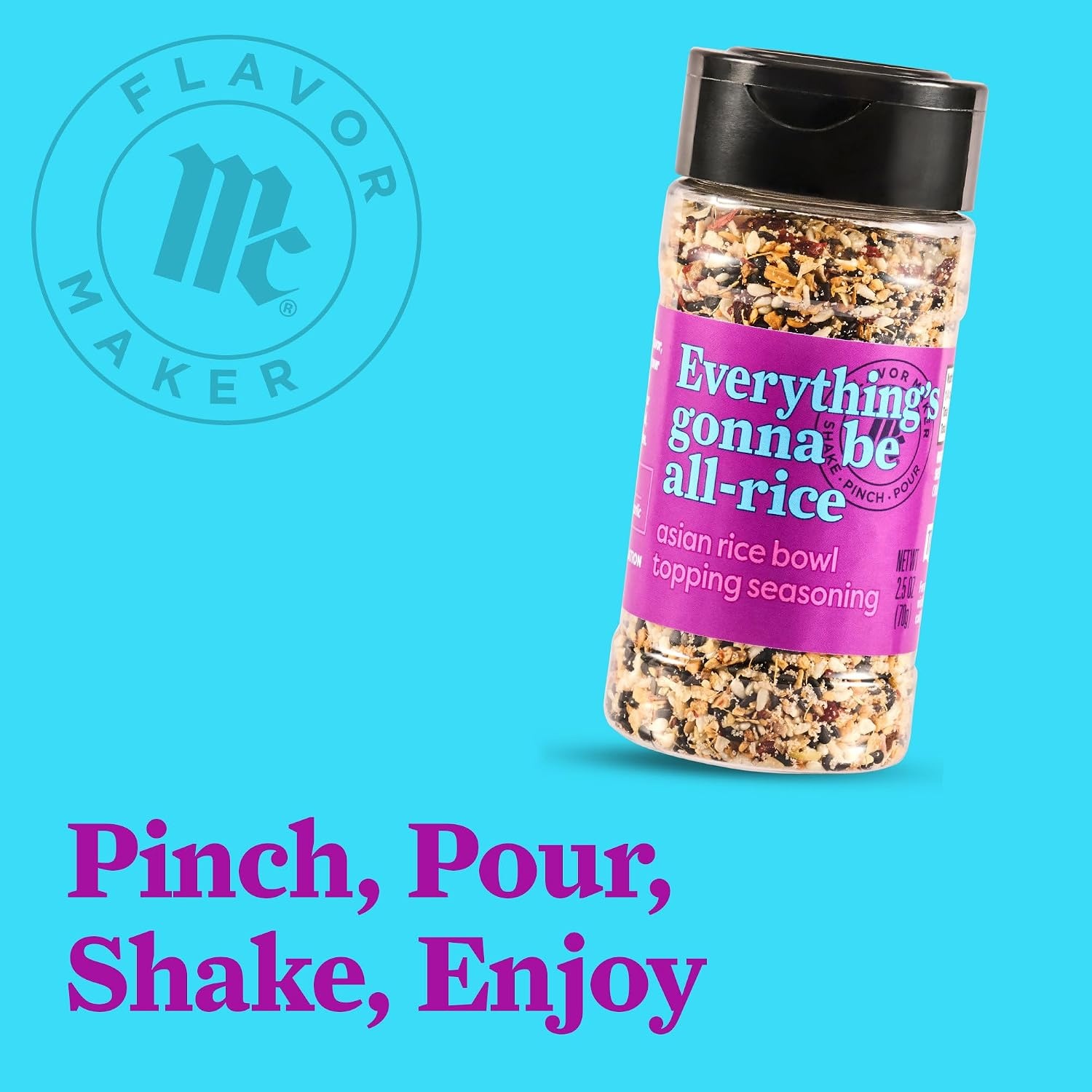 image:imageMcCormick Asian Rice Bowl Topping Seasoning Flavor Maker 25 oz