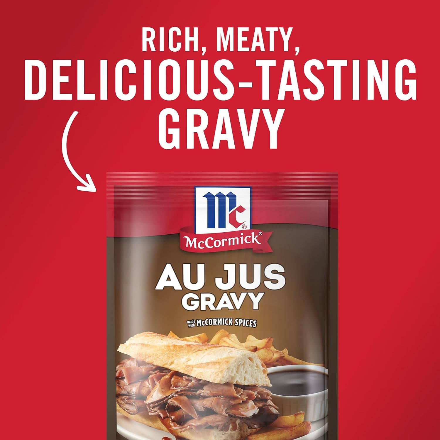 image:imageMcCormick Au Jus Gravy Mix 1 oz1 Ounce Pack of 1