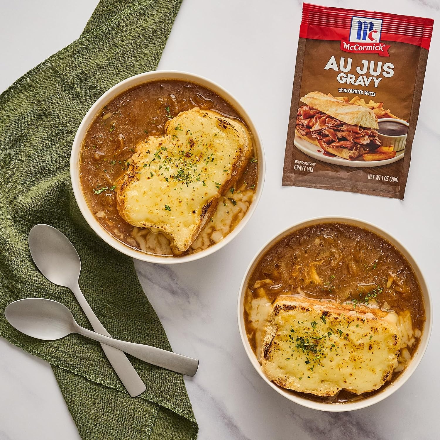 image:imageMcCormick Au Jus Gravy Mix 1 oz1 Ounce Pack of 12