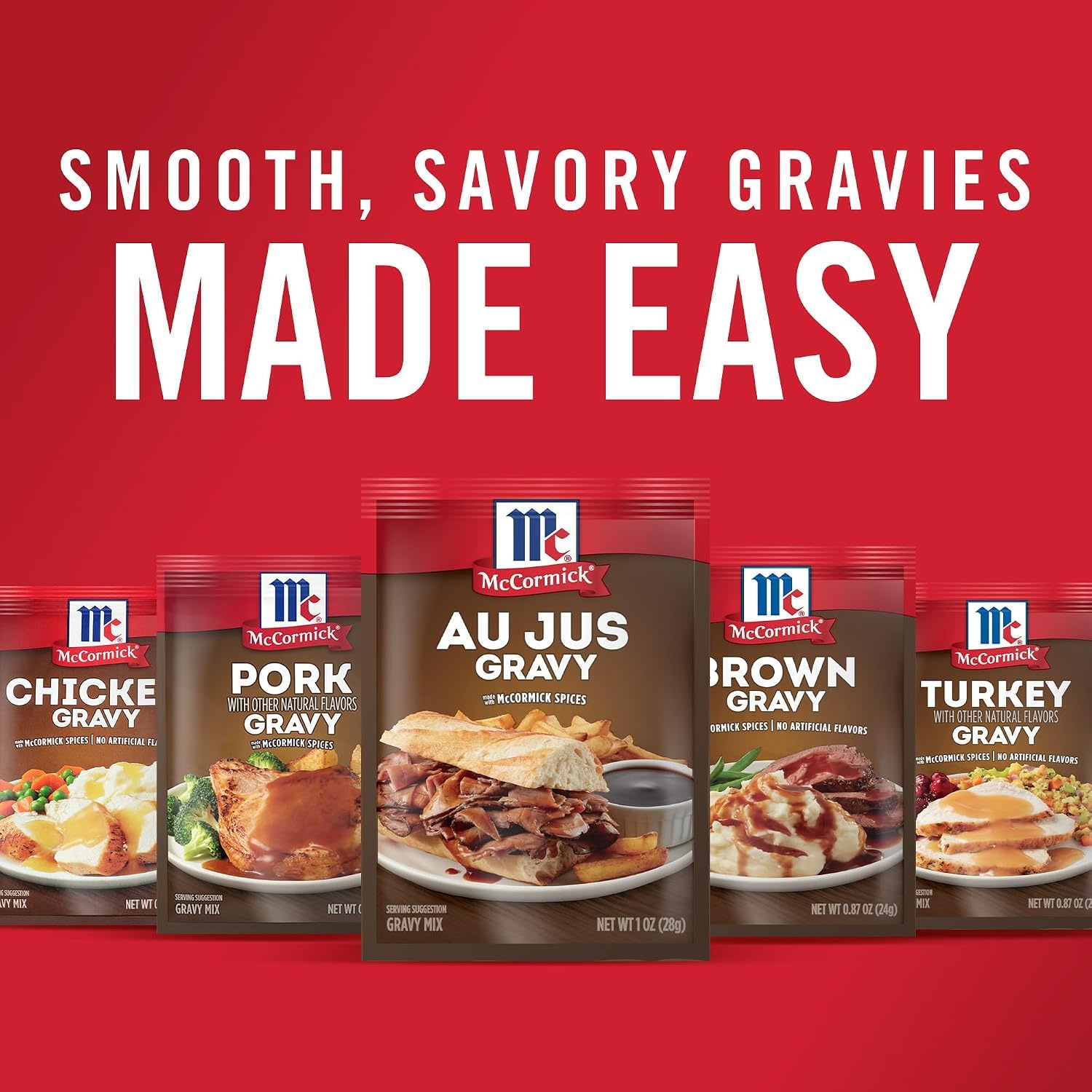 image:imageMcCormick Au Jus Gravy Mix 1 oz1 Ounce Pack of 12