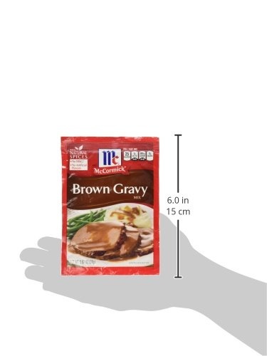 image:imageMcCormick Brown Gravy Mix 087 oz Pack of 24Brown