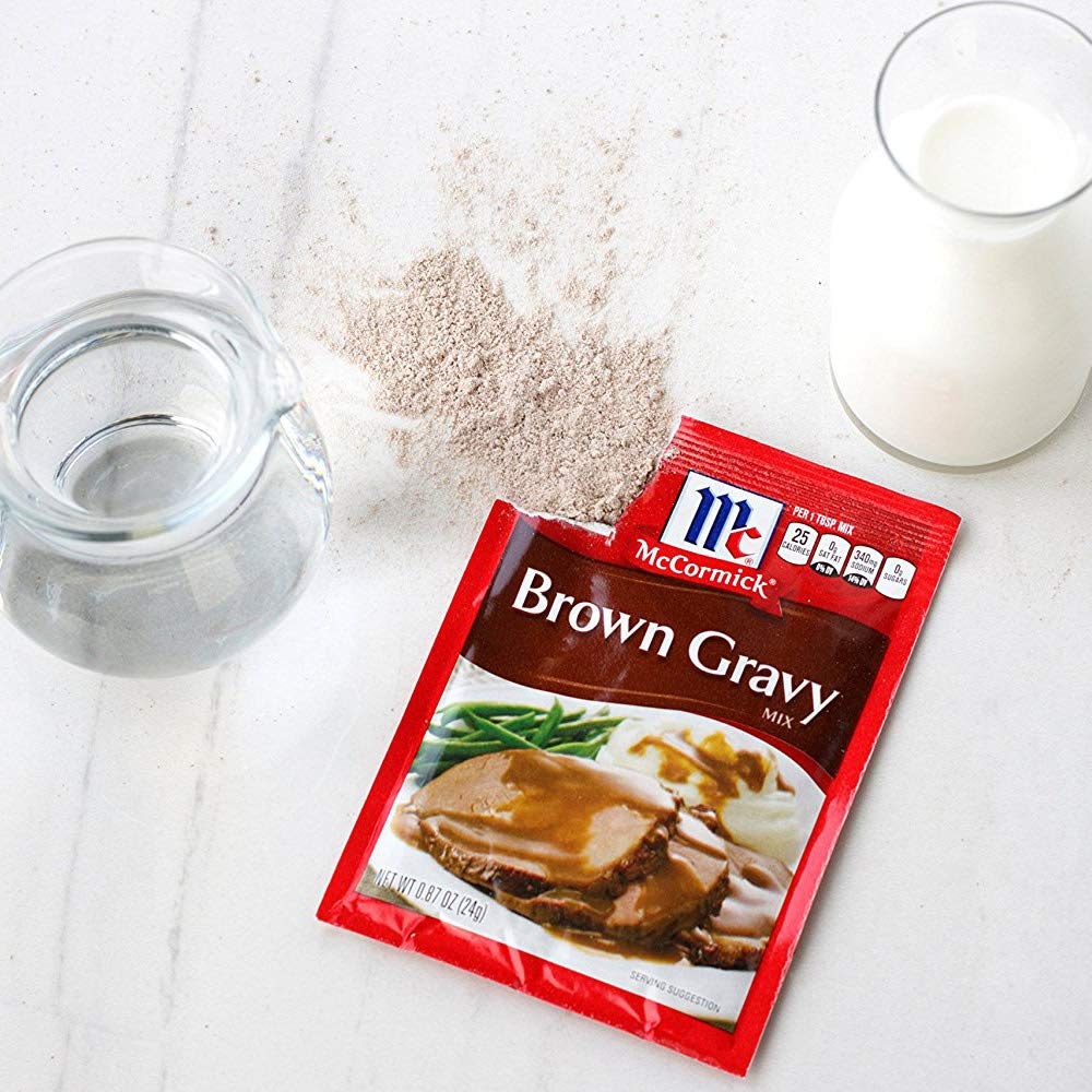 image:imageMcCormick Brown Gravy Mix 087 oz Pack of 24brown gravy