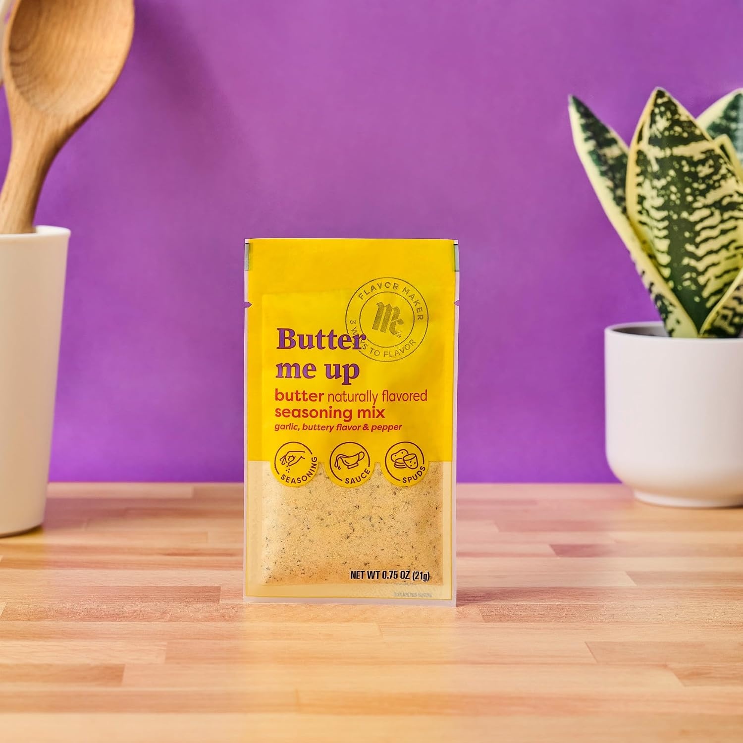 image:imageMcCormick Butter Seasoning Mix Flavor Maker 075 oz Pack of 12Butter