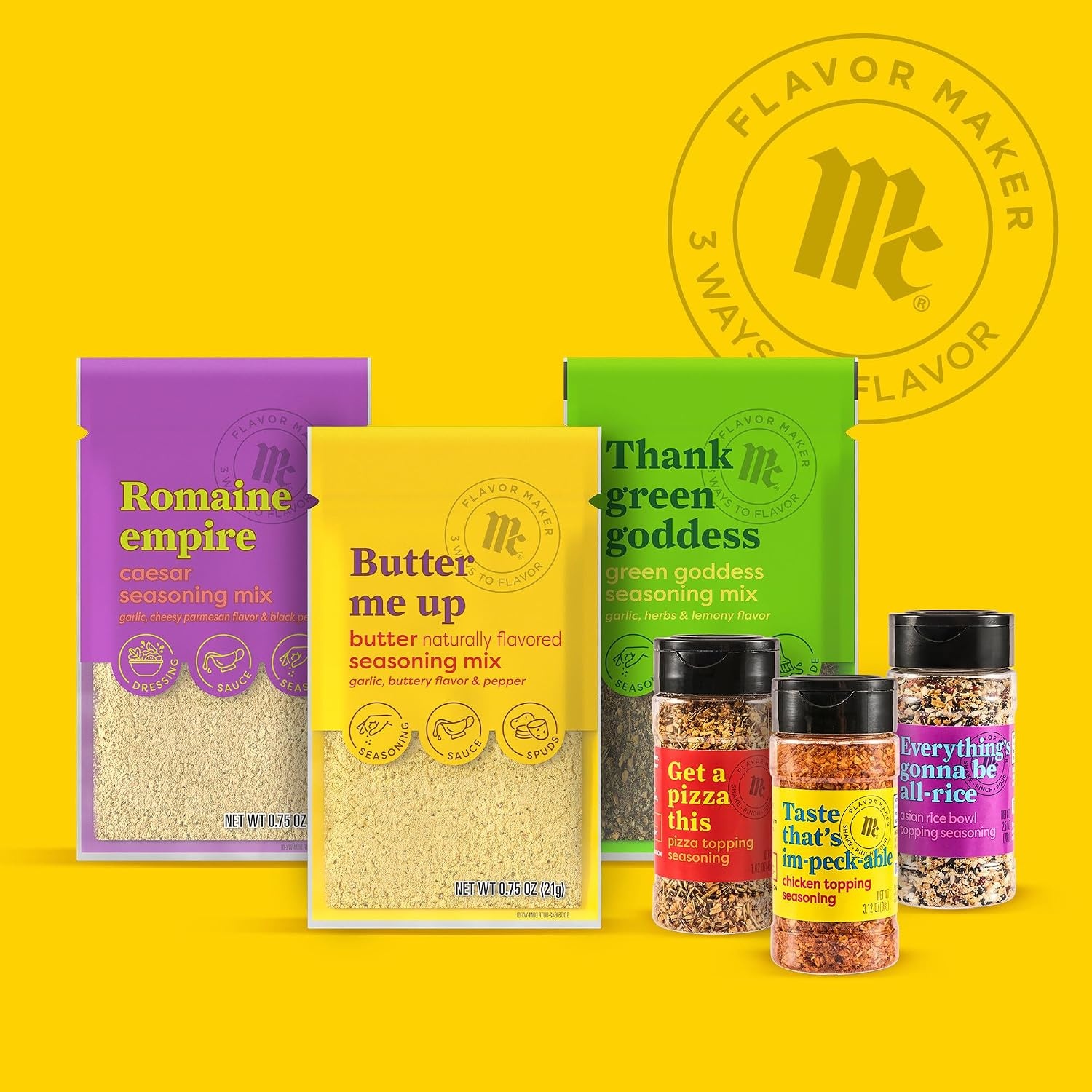 image:imageMcCormick Butter Seasoning Mix Flavor Maker 075 oz Pack of 12Butter