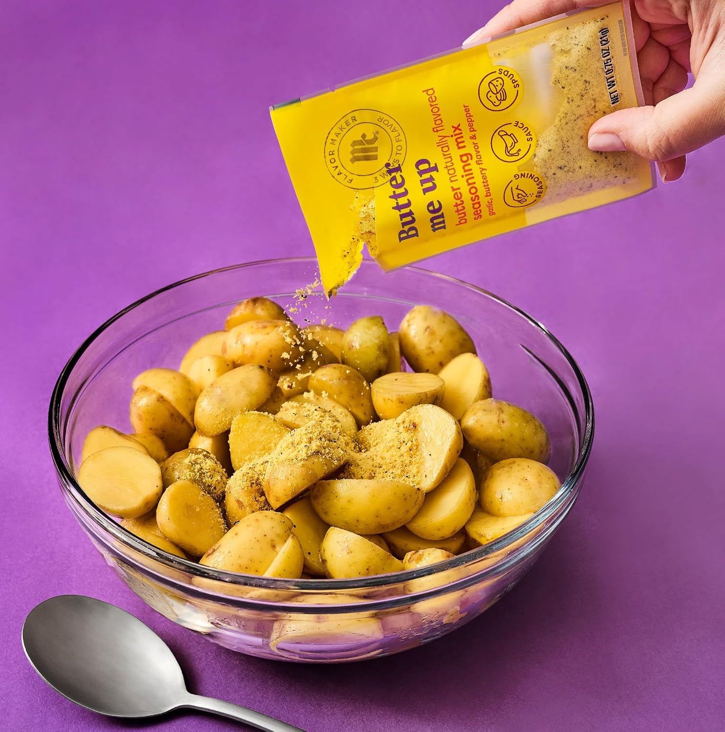 image:imageMcCormick Butter Seasoning Mix Flavor Maker 075 oz Pack of 12Butter