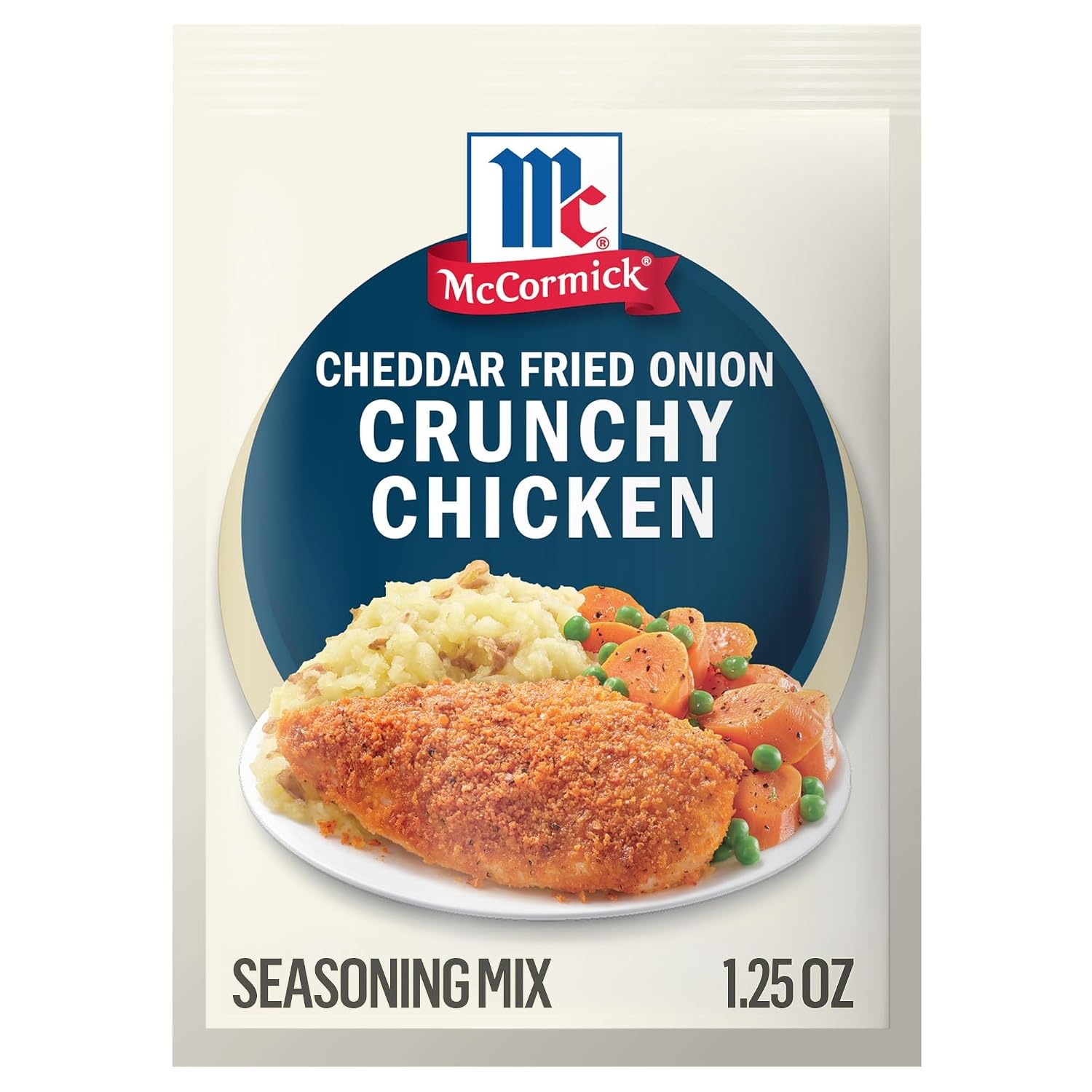 image:imageMcCormick Cheddar Fried Onion Crunchy Chicken Seasoning Mix 125 oz Pack of 12Cheddar Fried Onion