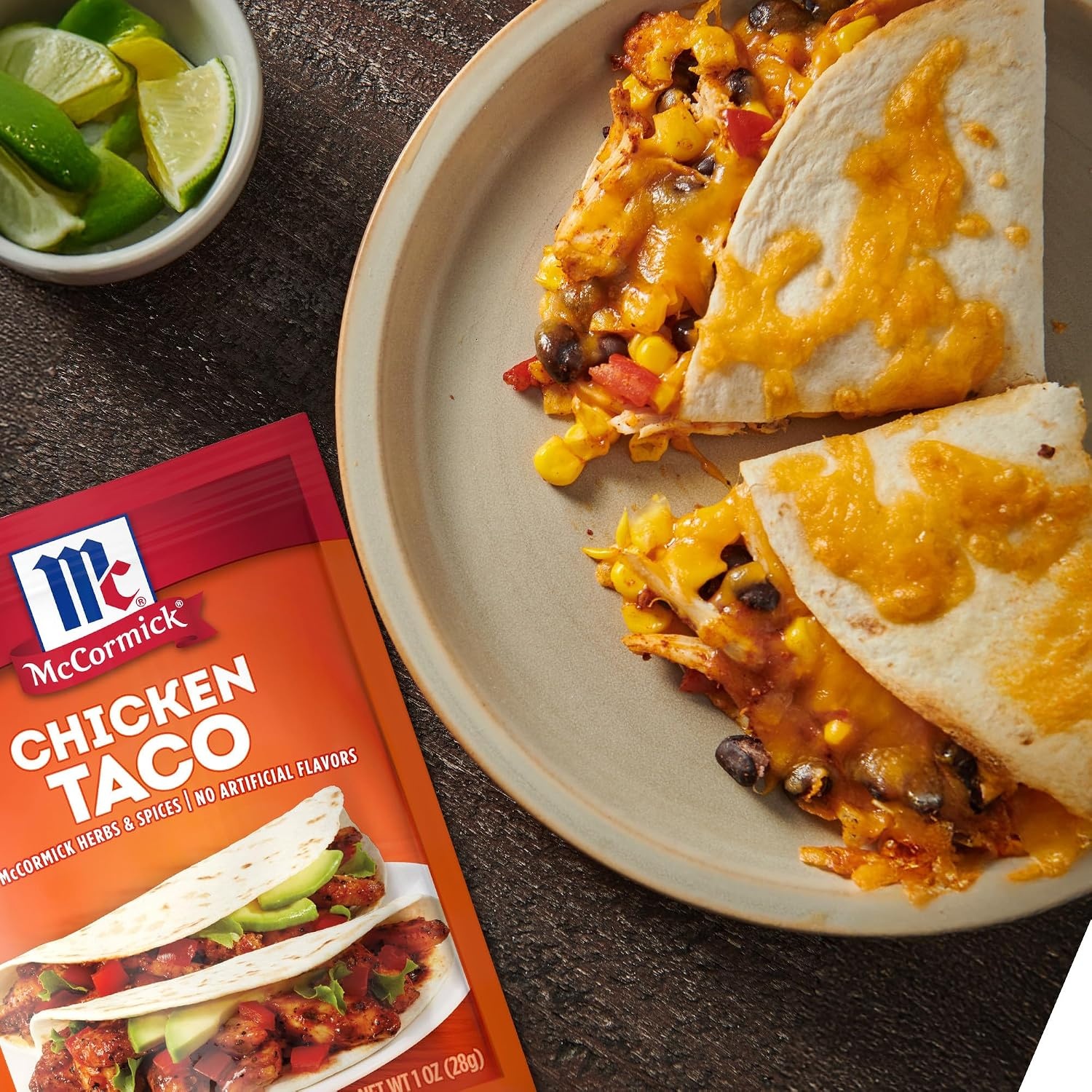 image:imageMcCormick Cheesy Taco Seasoning Mix 112 oz Pack of 121 Ounce Pack of 3
