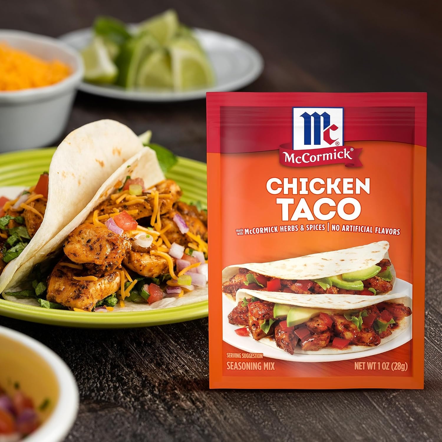 image:imageMcCormick Cheesy Taco Seasoning Mix 112 oz Pack of 121 Ounce Pack of 3