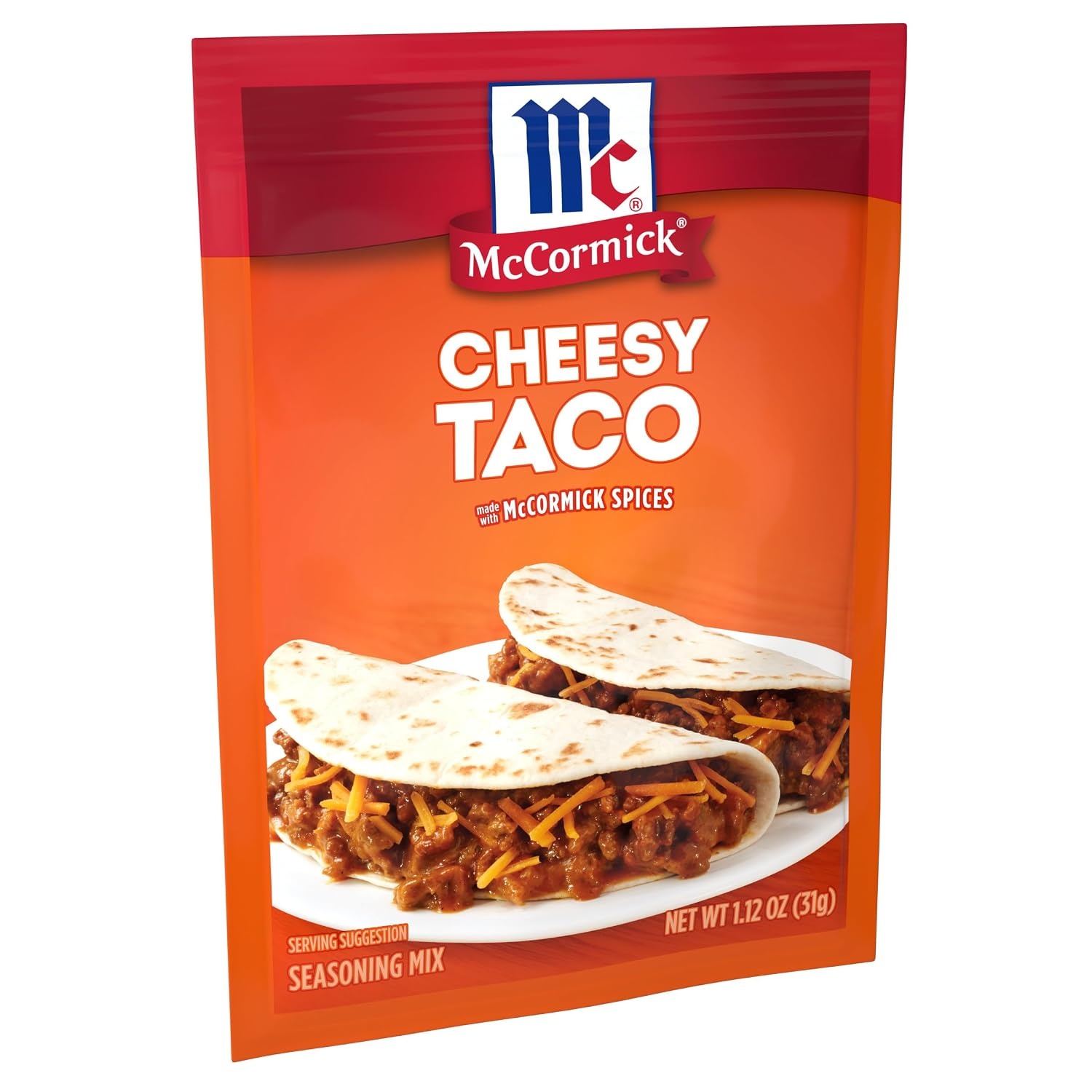 image:imageMcCormick Cheesy Taco Seasoning Mix 112 oz Pack of 12112 Ounce Pack of 12
