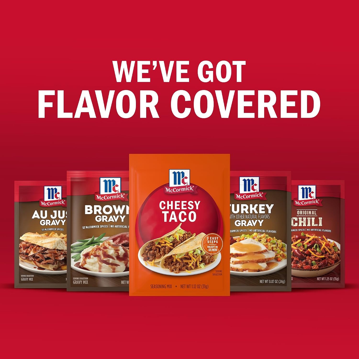 image:imageMcCormick Cheesy Taco Seasoning Mix 112 oz112 Ounce Pack of 1