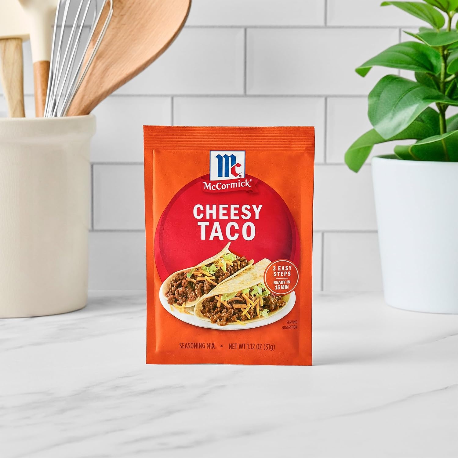 image:imageMcCormick Cheesy Taco Seasoning Mix 112 oz112 Ounce Pack of 6