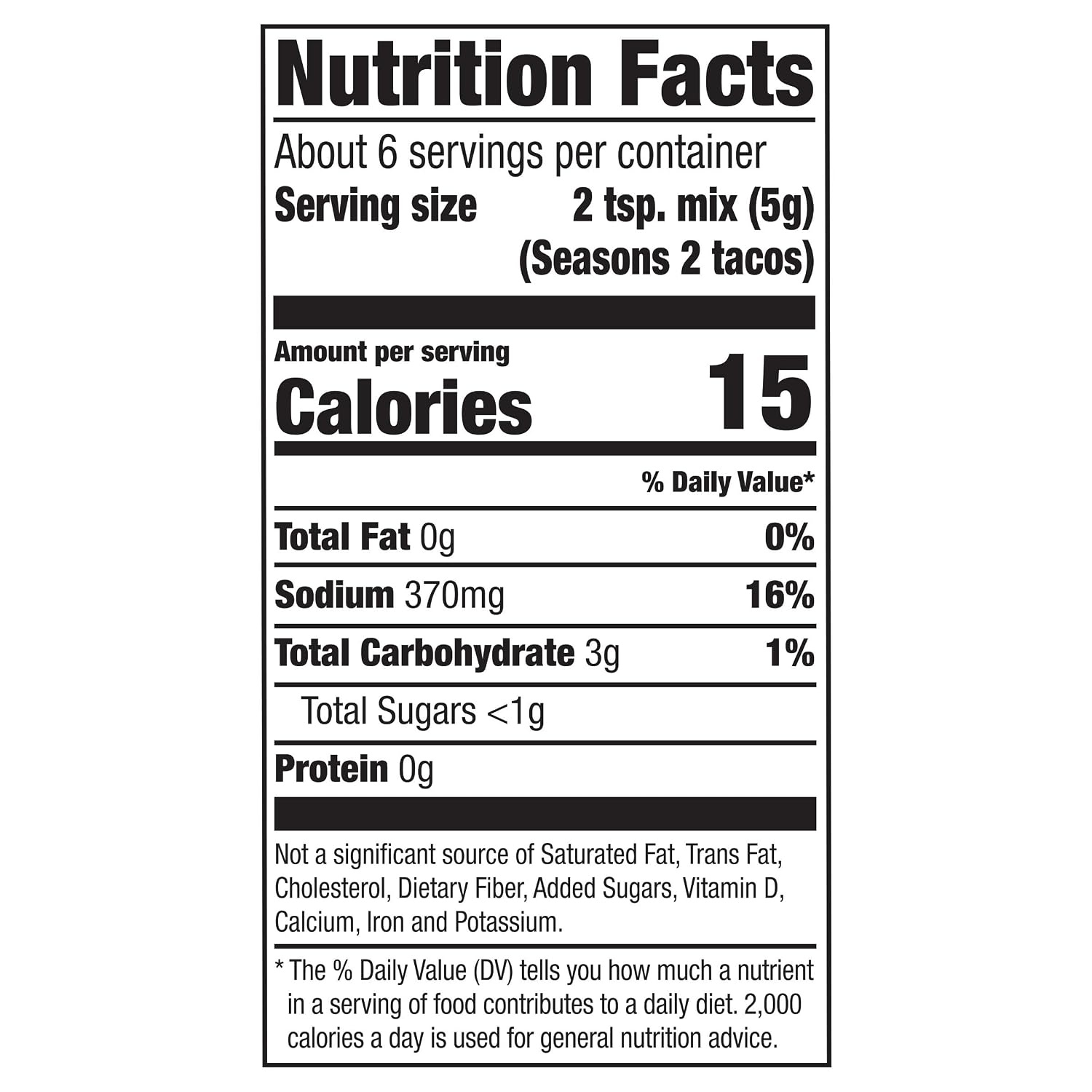 image:imageMcCormick Cheesy Taco Seasoning Mix 112 oz112 Ounce Pack of 6