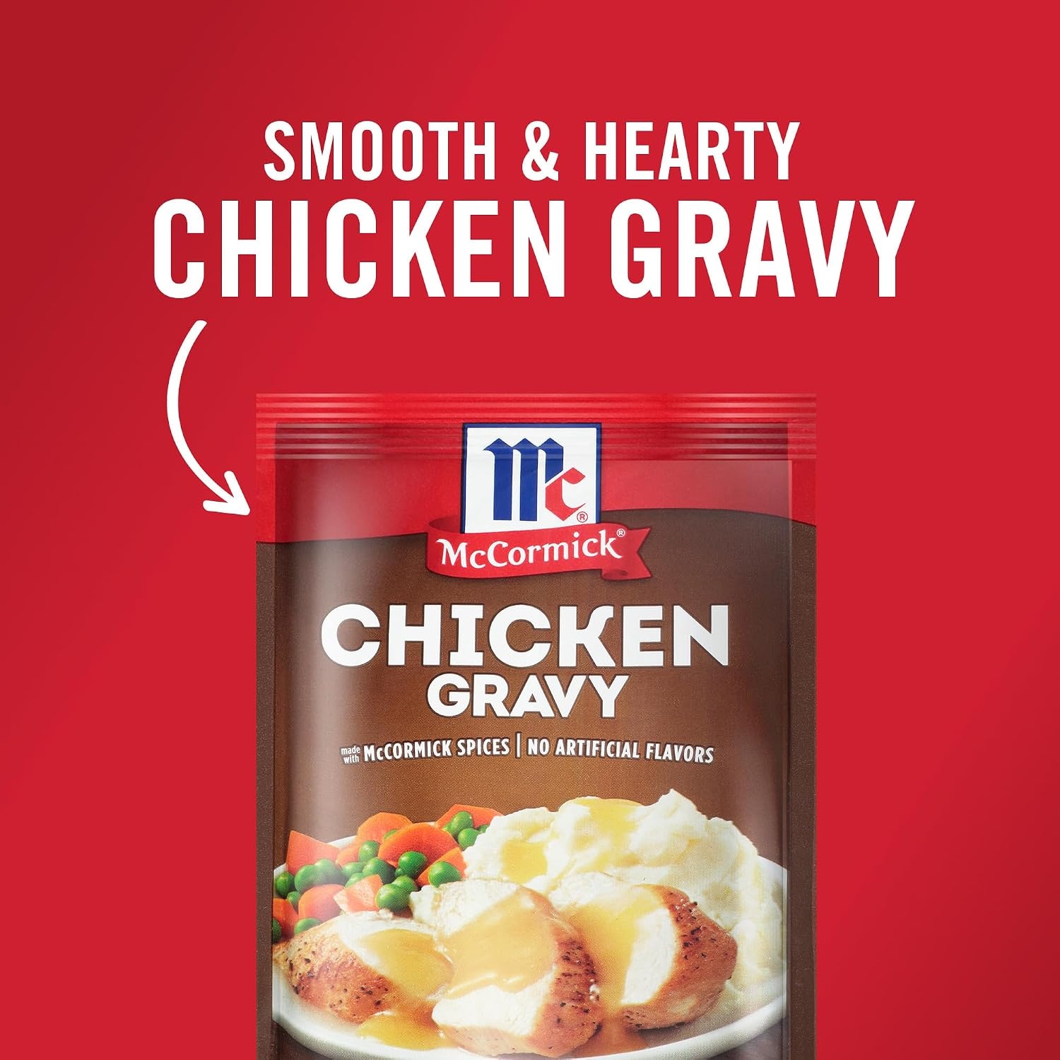 image:imageMcCormick Chicken Gravy Mix 087 oz Pack of 24Chicken