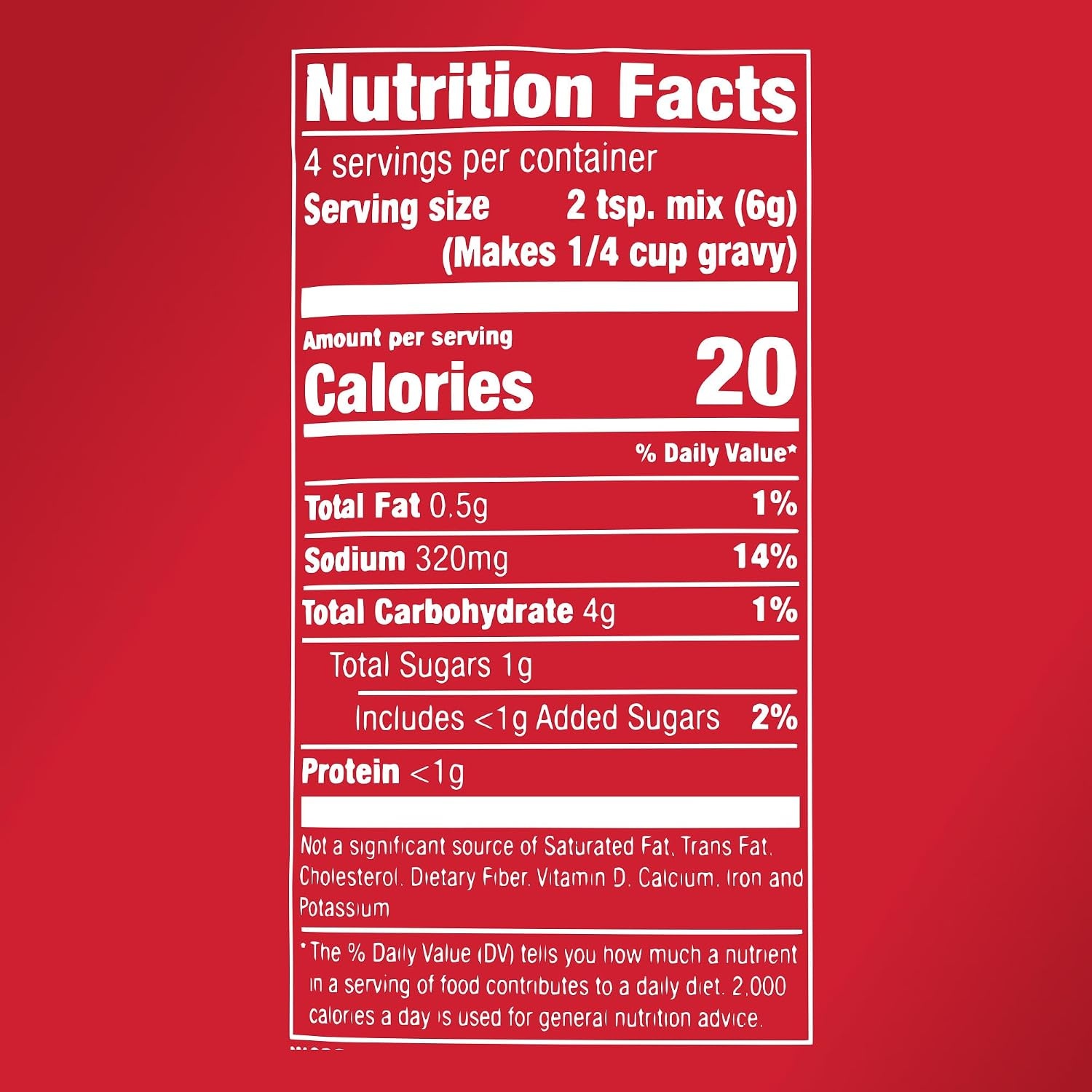 image:imageMcCormick Chicken Gravy Mix 087 oz Pack of 24Chicken