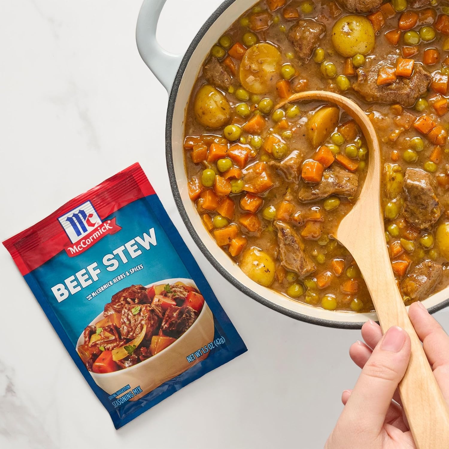 image:imageMcCormick Classic Beef Stew Seasoning Mix Packet 15 oz15 Ounce Pack of 1