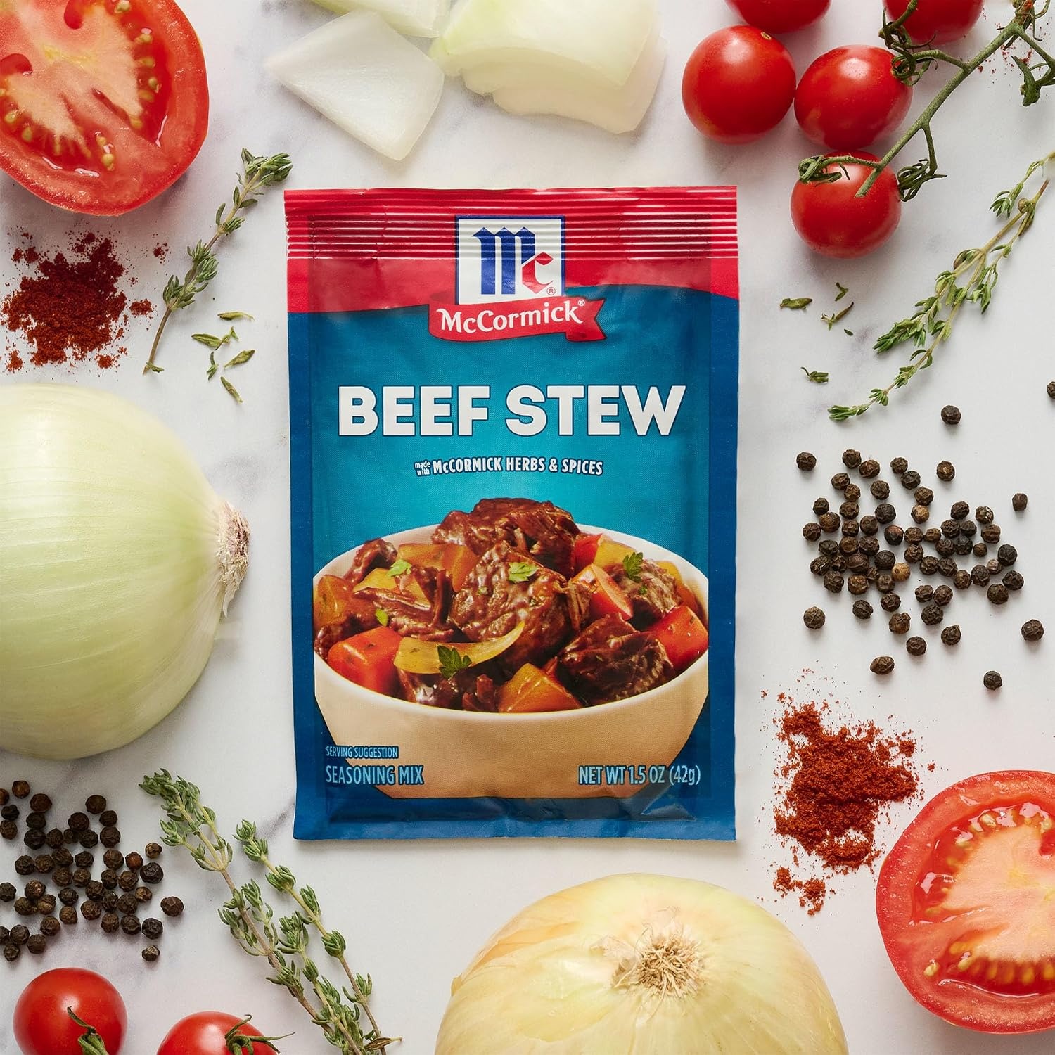image:imageMcCormick Classic Beef Stew Seasoning Mix Packet 15 oz15 Ounce Pack of 1