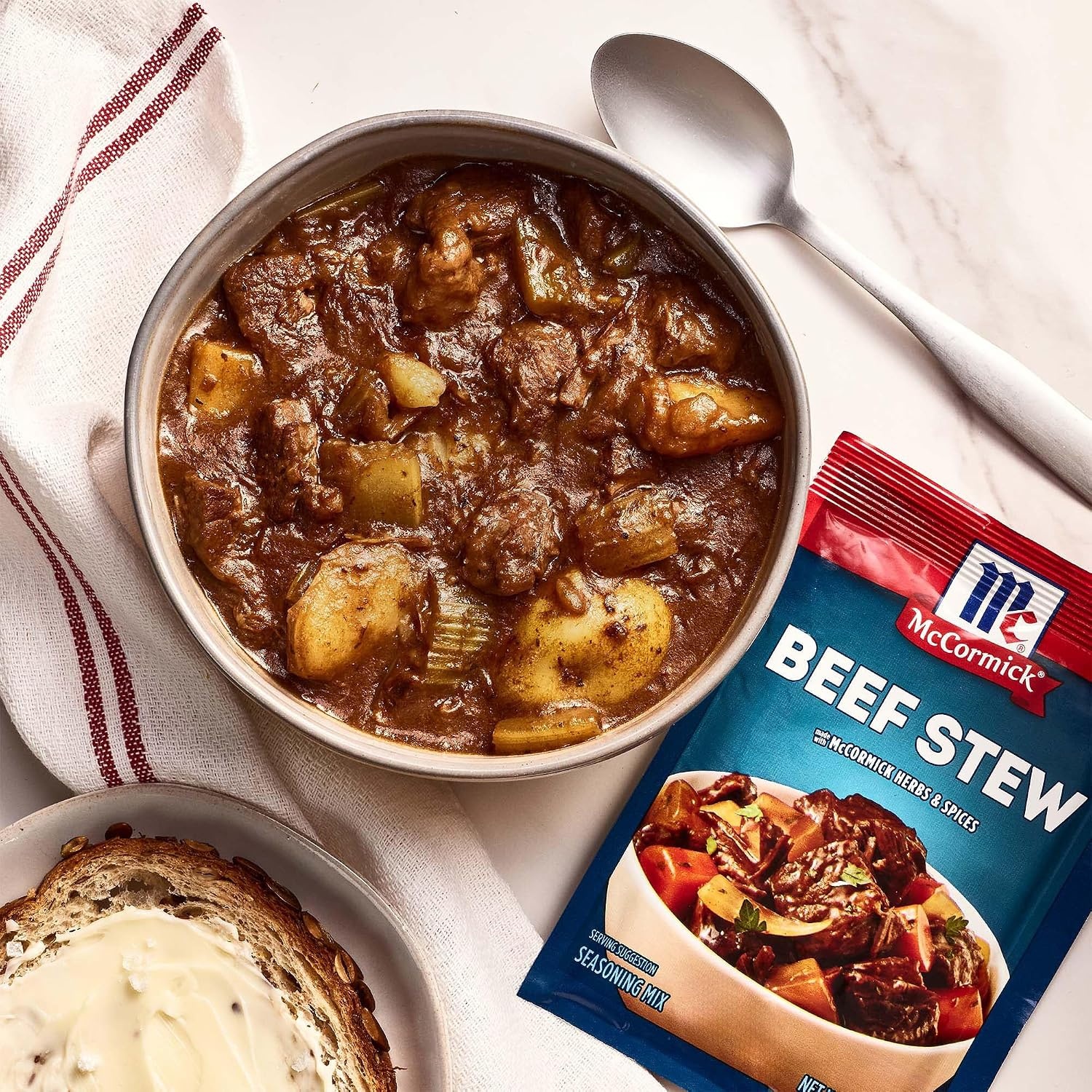 image:imageMcCormick Classic Beef Stew Seasoning Mix Packet 15 oz15 Ounce Pack of 1