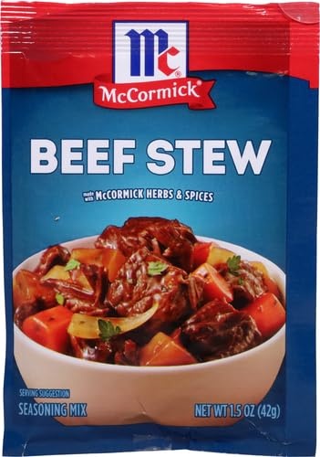 image:imageMcCormick Classic Beef Stew Seasoning Mix Packet 15 oz15 Ounce Pack of 4