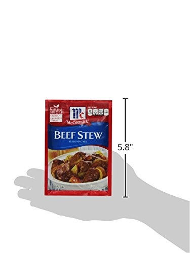 image:imageMcCormick Classic Beef Stew Seasoning Mix Packet 15 oz15 Ounce Pack of 4