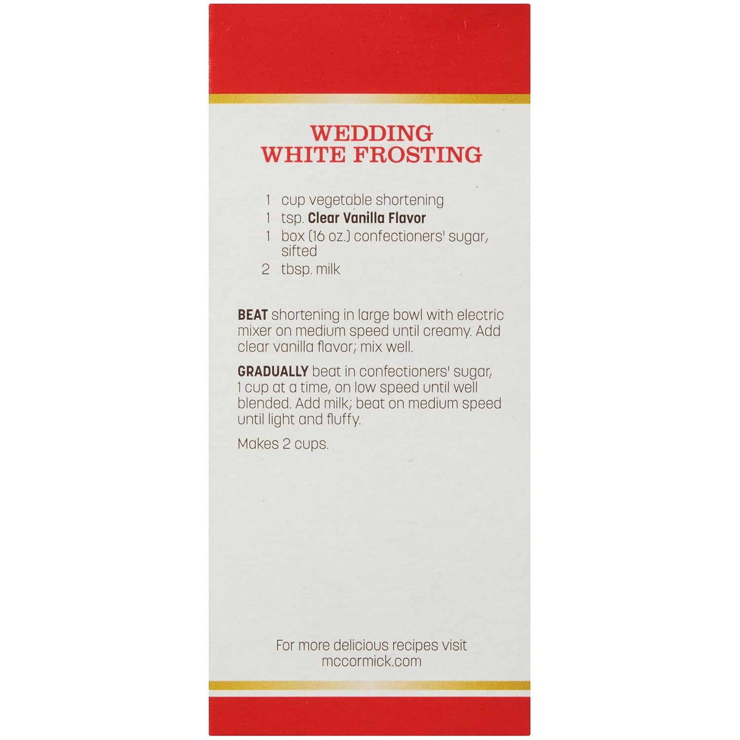 image:imageMcCormick Clear Vanilla Flavor 2 fl oz