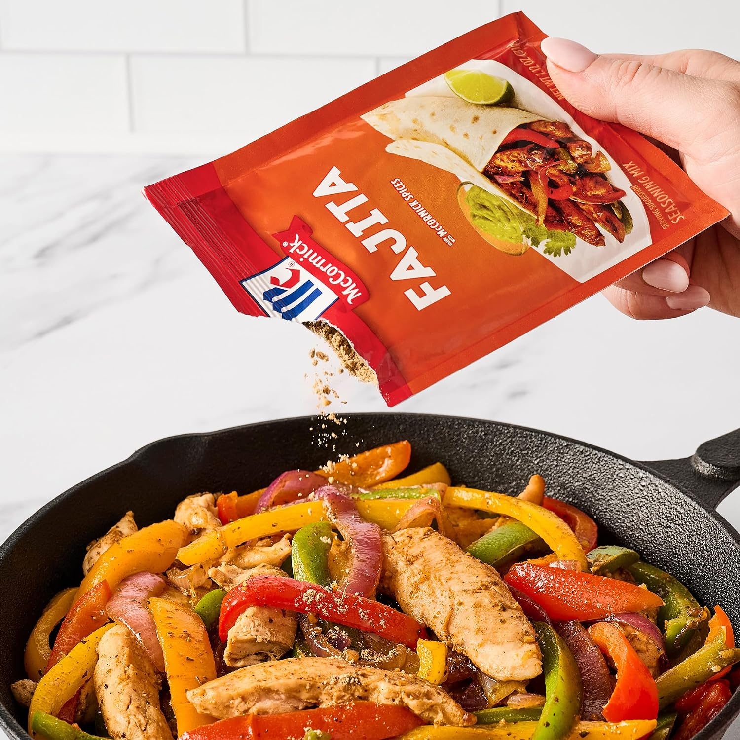 image:imageMcCormick Fajita Seasoning Mix 112 oz Pack of 12112 Ounce Pack of 1