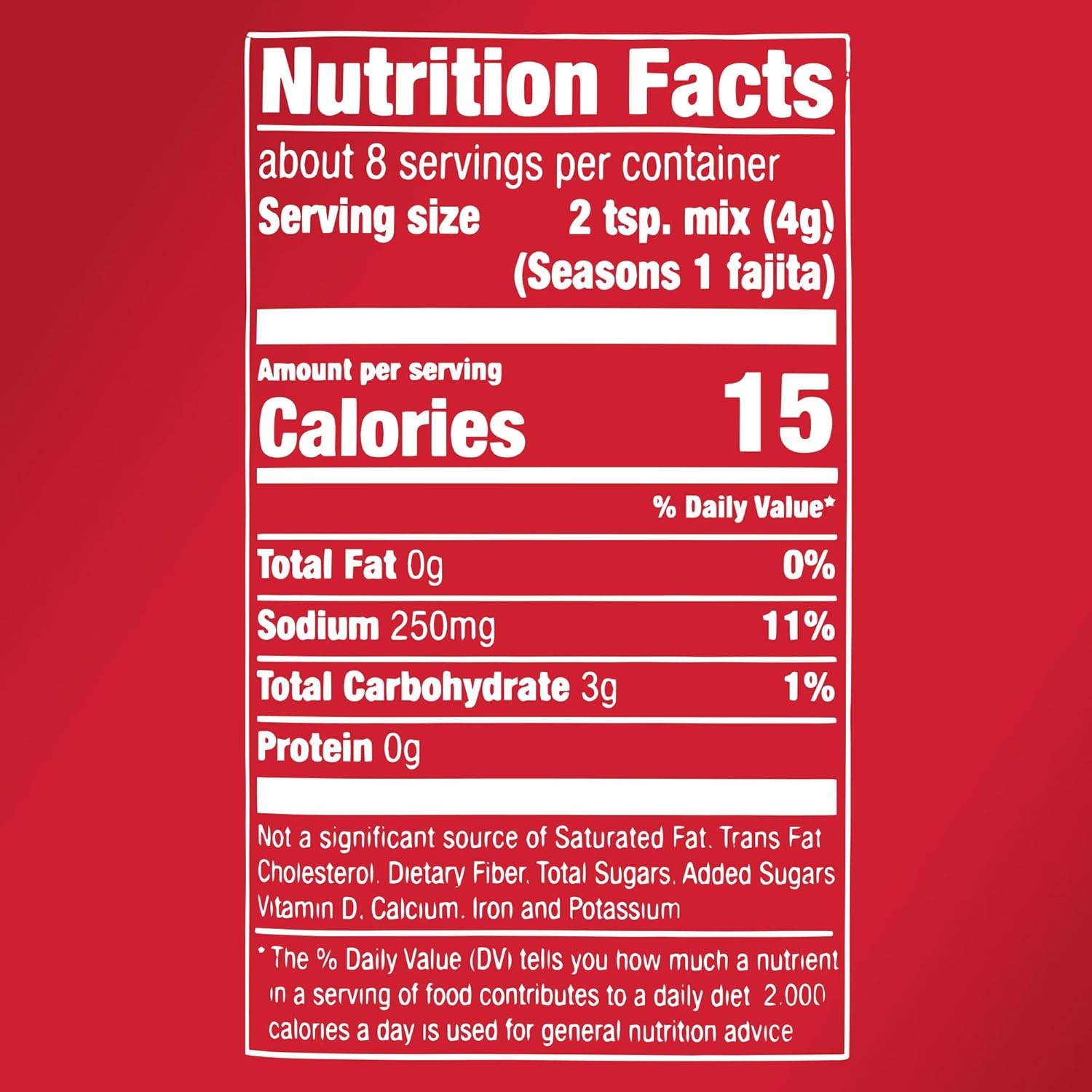 image:imageMcCormick Fajita Seasoning Mix 112 oz Pack of 12112 Ounce Pack of 1