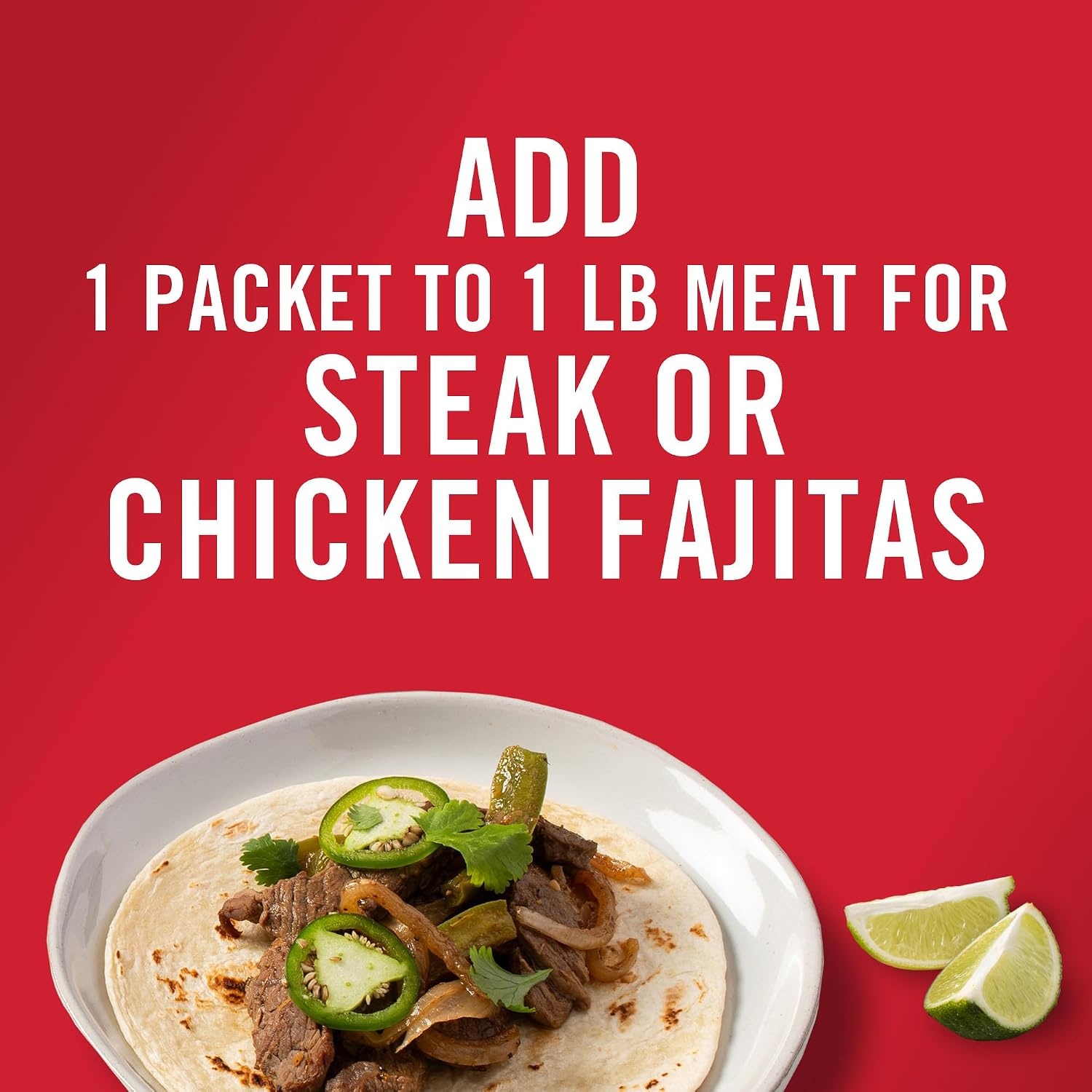 image:imageMcCormick Fajita Seasoning Mix 112 oz Pack of 12112 Ounce Pack of 1