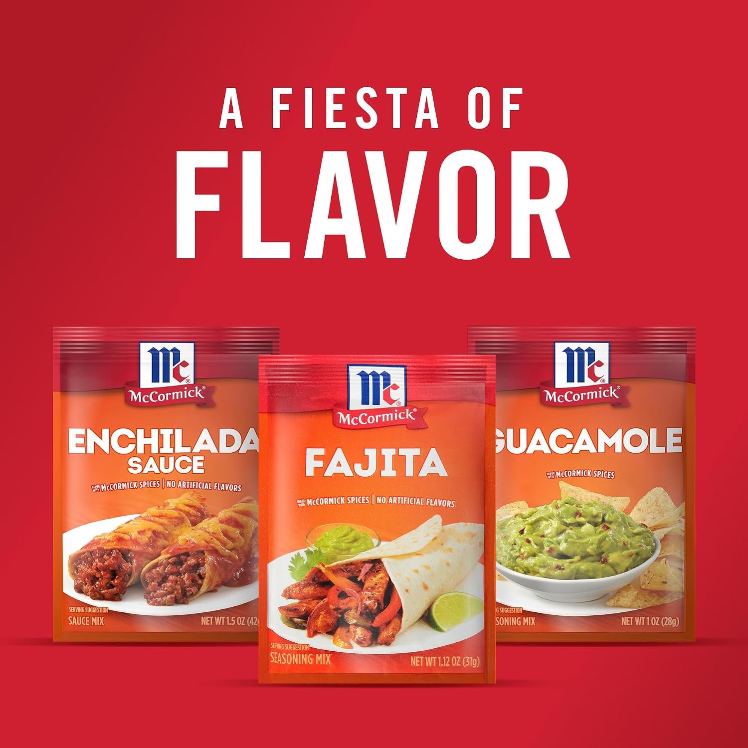 image:imageMcCormick Fajita Seasoning Mix 112 oz Pack of 12112 Ounce Pack of 1
