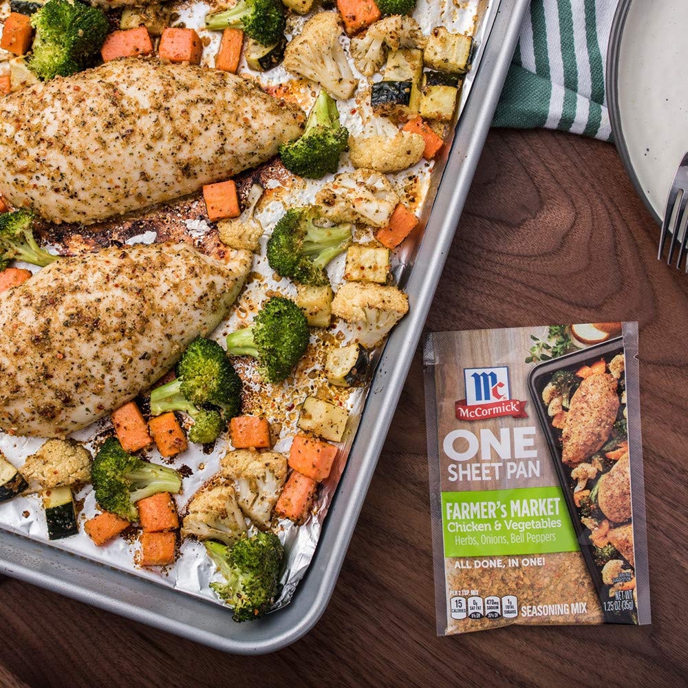 image:imageMcCormick Farmers Market Chicken amp Vegetables Seasoning Mix 125 oz125 Ounce Pack of 12