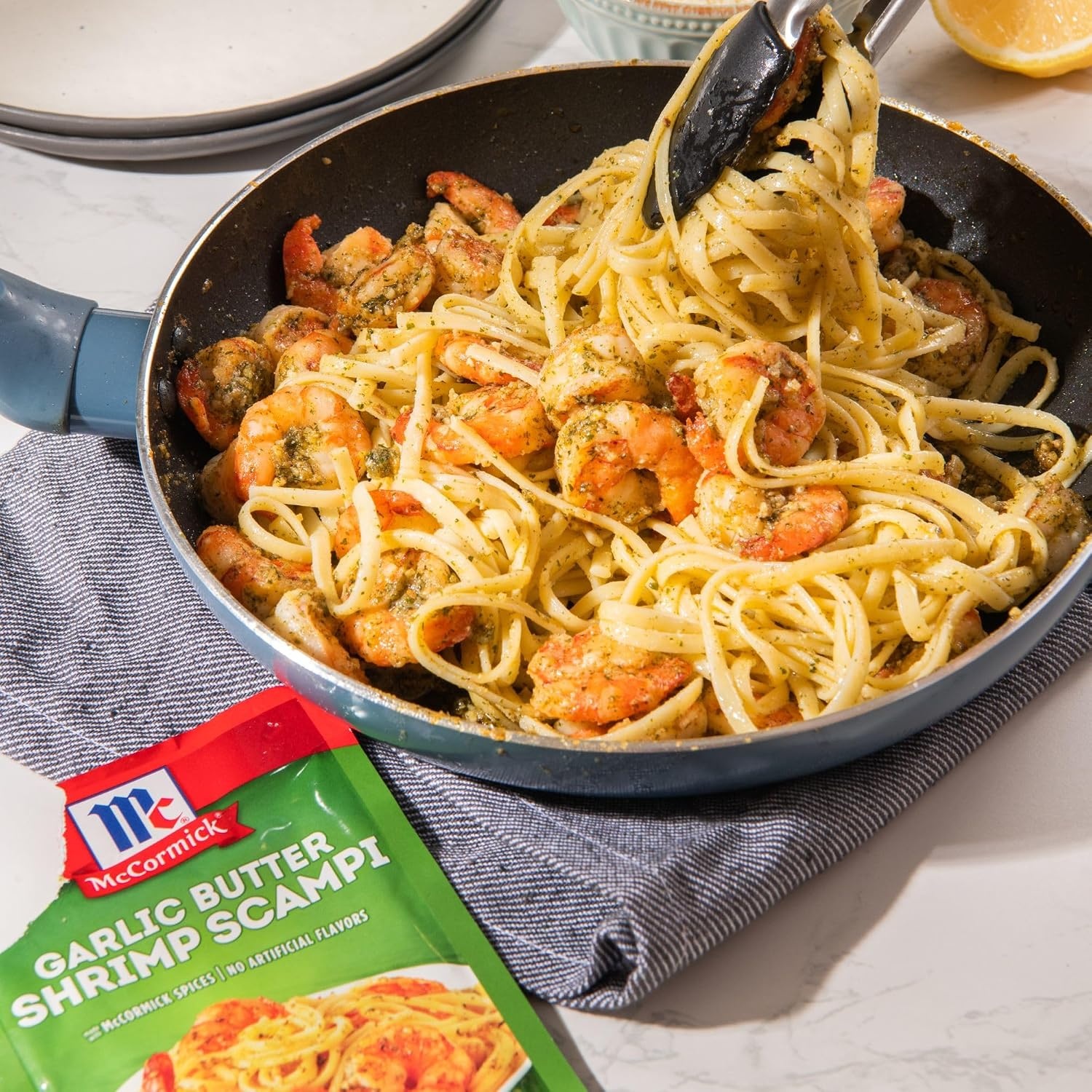 image:imageMcCormick Garlic Butter Shrimp Scampi Seasoning Mix 087 oz087 Fl Oz Pack of 1
