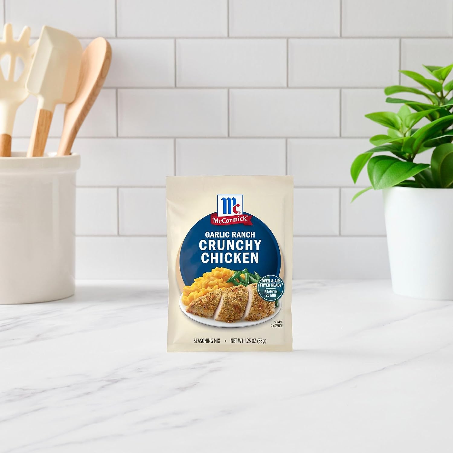 image:imageMcCormick Garlic Ranch Crunchy Chicken Seasoning Mix 125 oz