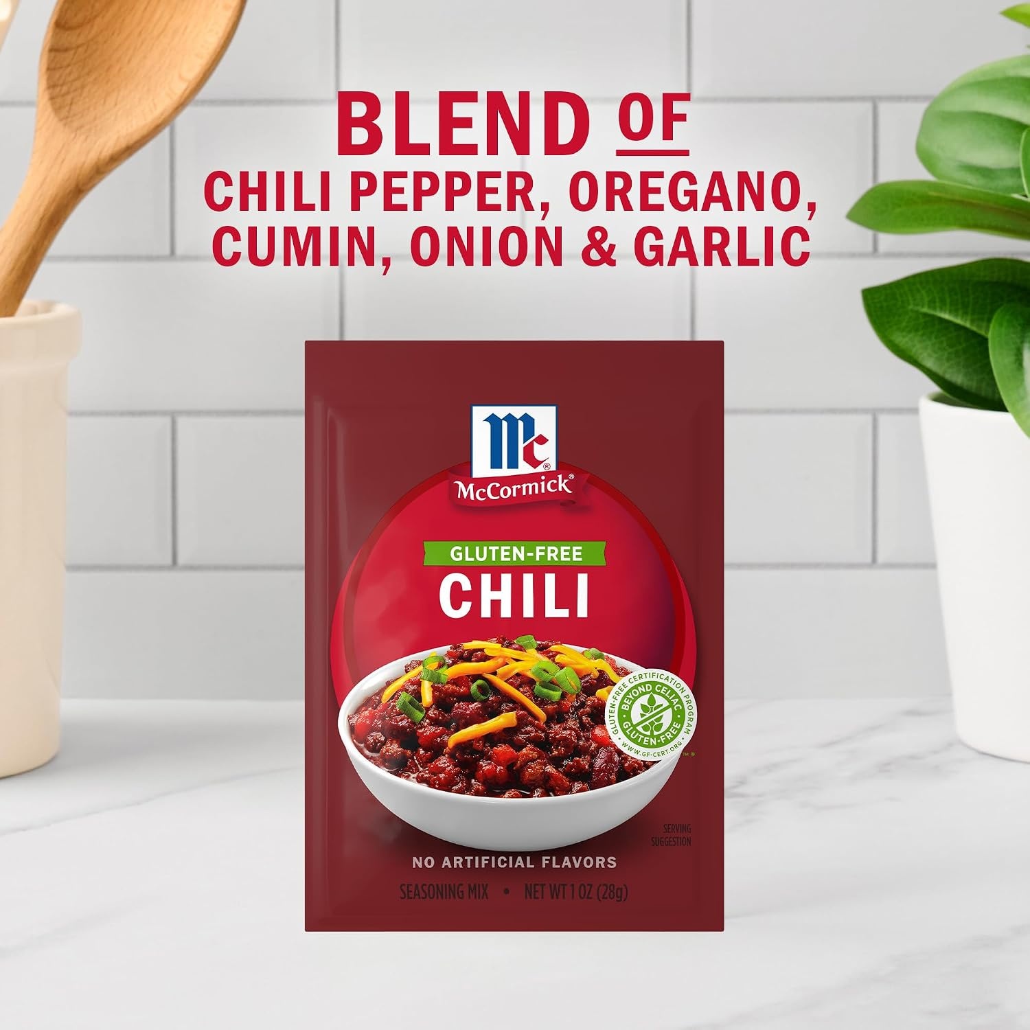 image:imageMcCormick Gluten Free Chili Seasoning Mix 1 Oz1 Ounce Pack of 1