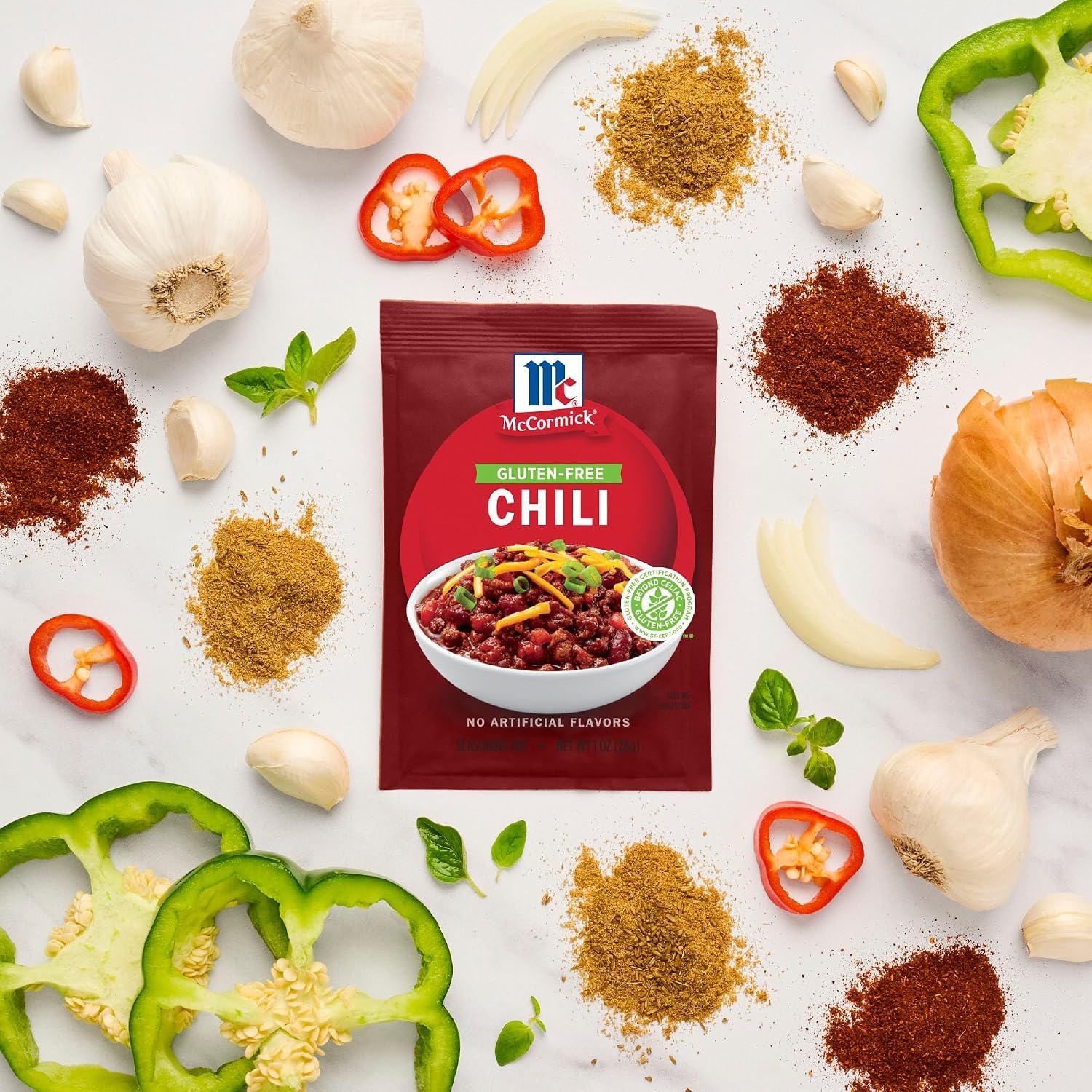image:imageMcCormick Gluten Free Chili Seasoning Mix 1 Oz1 Ounce Pack of 1