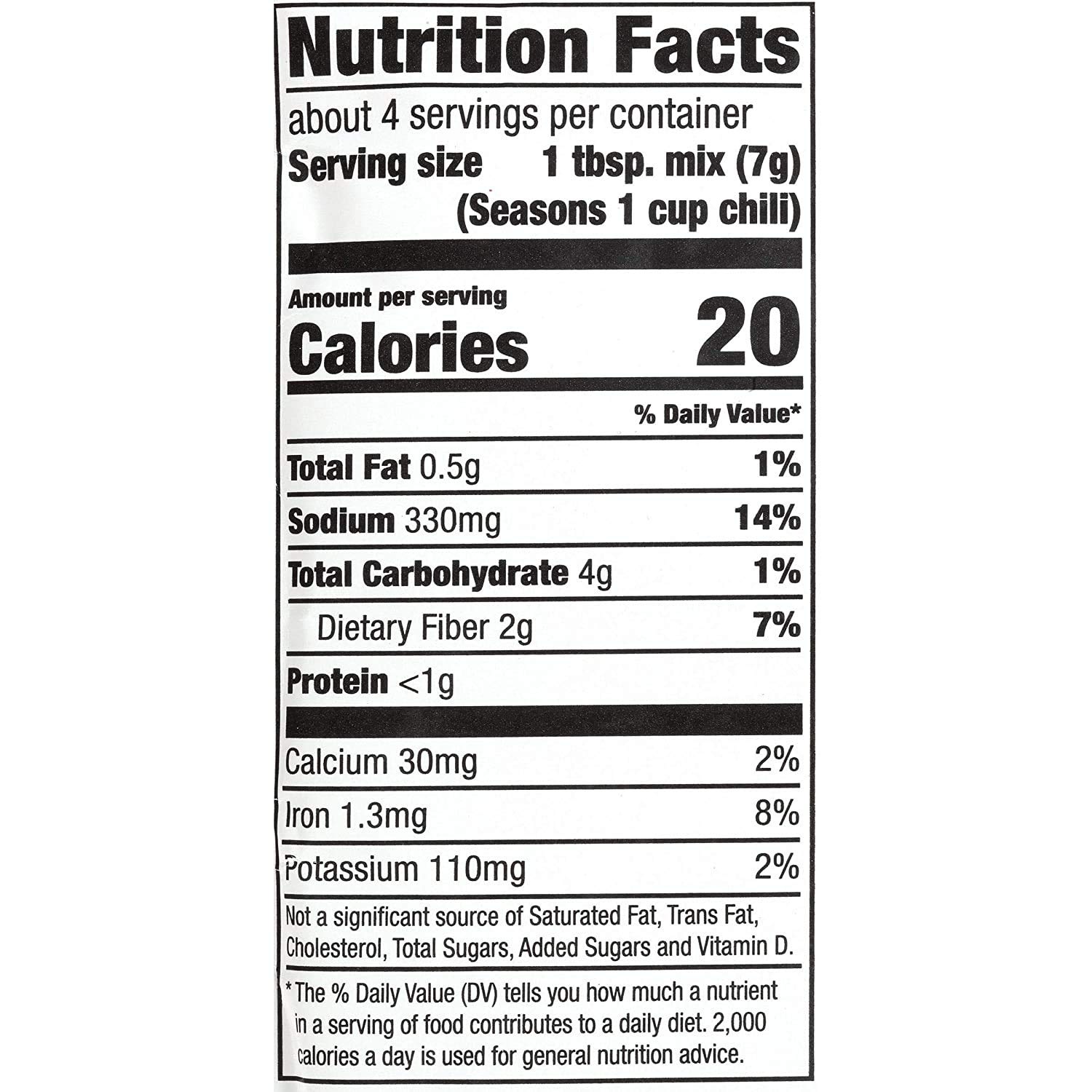 image:imageMcCormick Gluten Free Chili Seasoning Mix 1 Oz1 Ounce Pack of 3