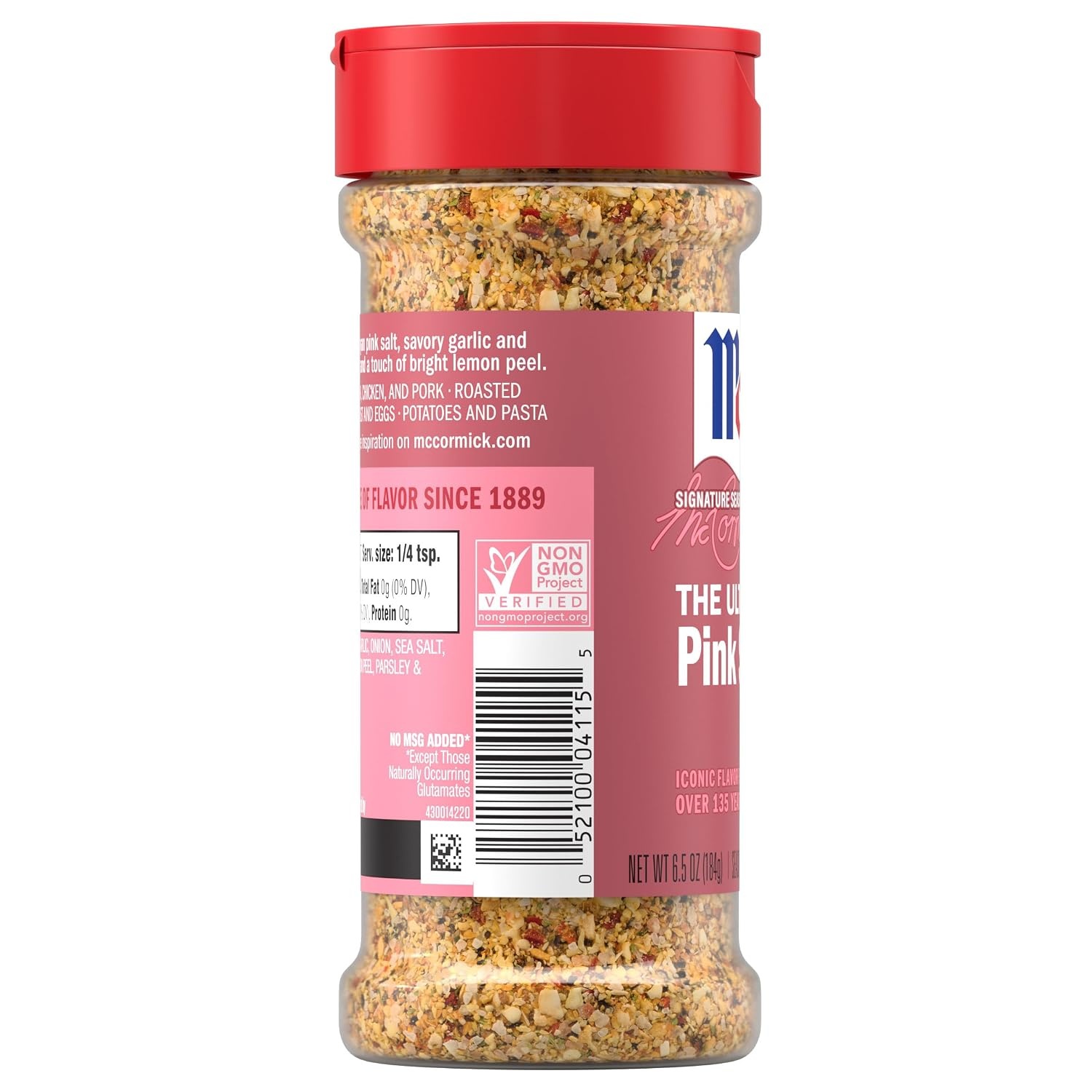 image:imageMcCormick Himalayan Pink Salt with Black Pepper and Garlic All Purpose Seasoning 185 oz65 Ounce Pack of 1