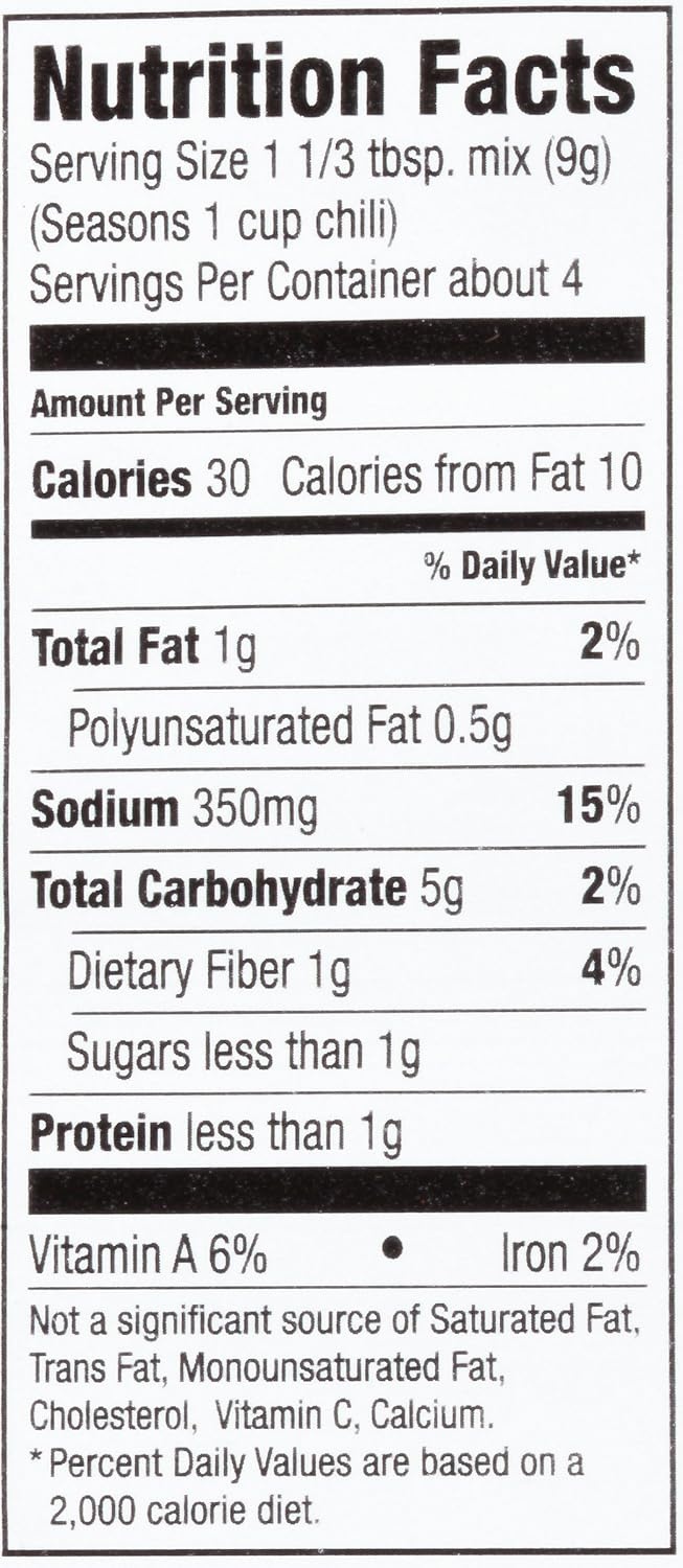 image:imageMcCormick Hot Chili Seasoning Mix 125 oz Pack of 12125 Ounce Pack of 1