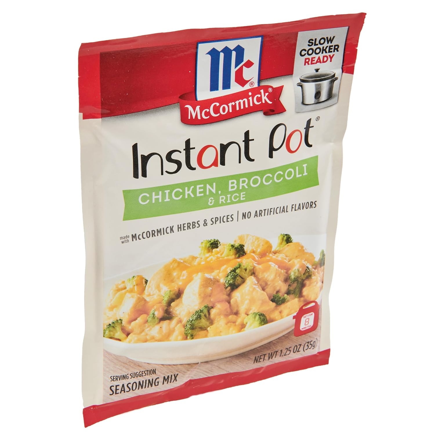 image:imageMcCormick Instant Pot Chicken Broccoli amp Rice Seasoning Mix 125 oz Pack of 12Chicken Broccoli Rice
