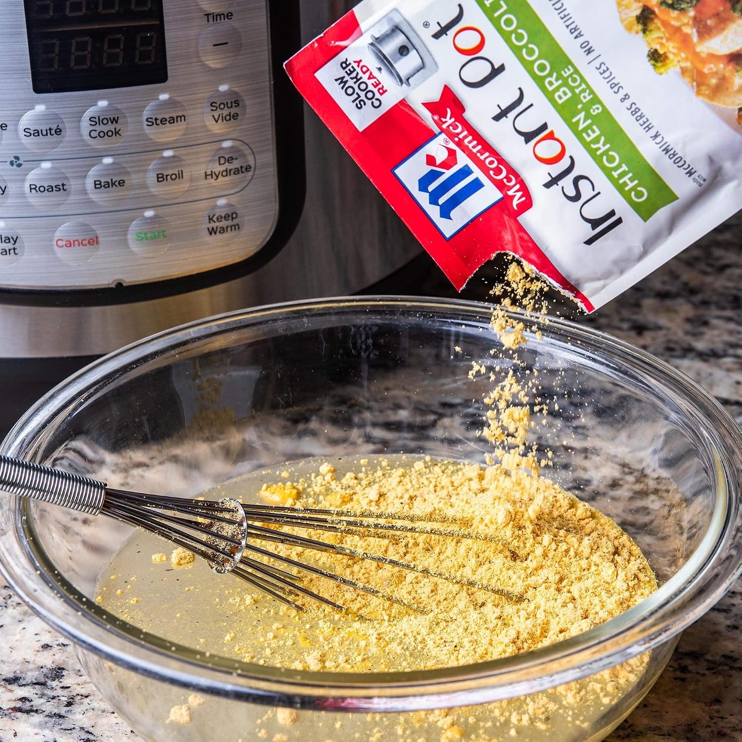 image:imageMcCormick Instant Pot Chicken Broccoli amp Rice Seasoning Mix 125 oz Pack of 12Chicken Broccoli Rice