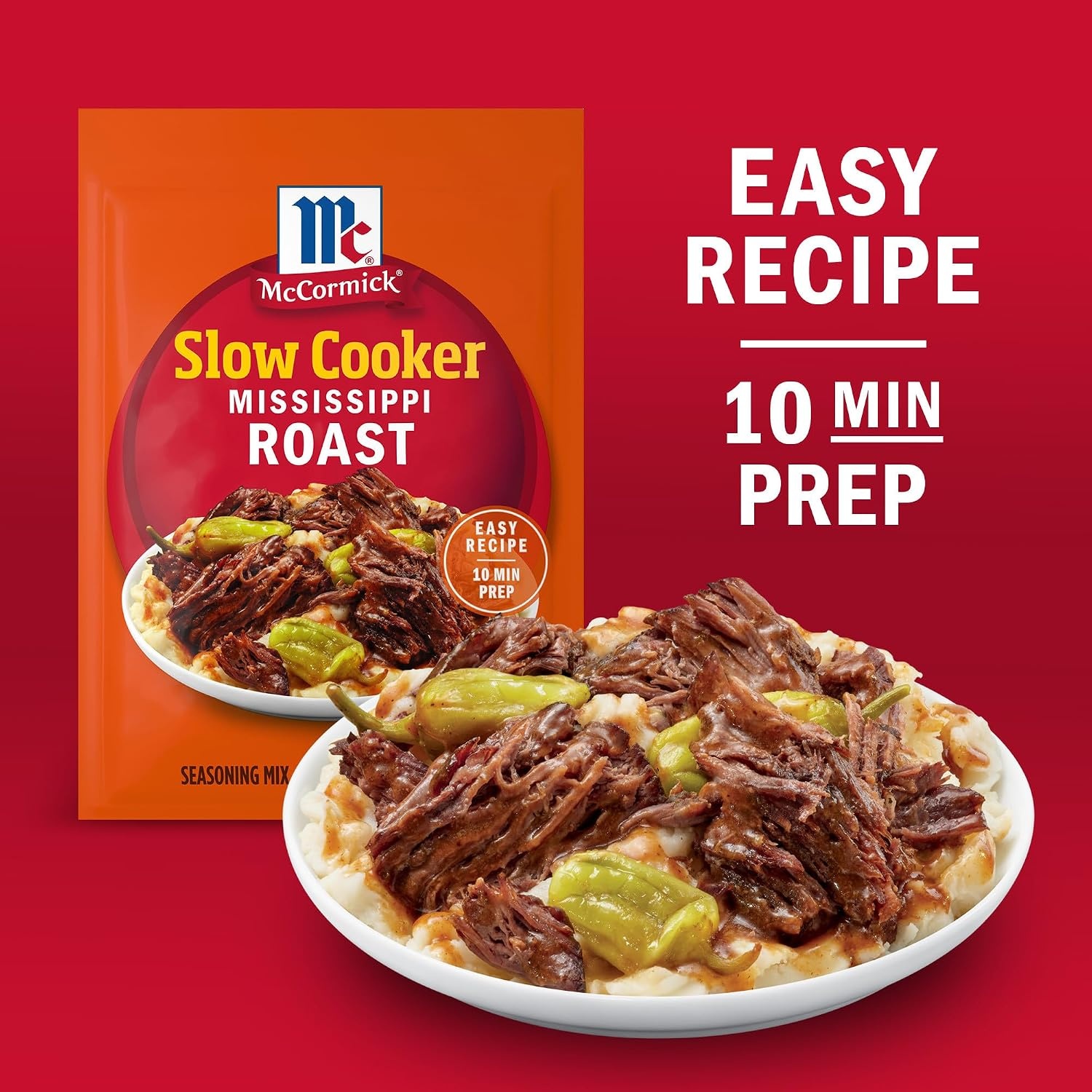 image:imageMcCormick Instant Pot Mississippi Roast Seasoning Mix 125 oz