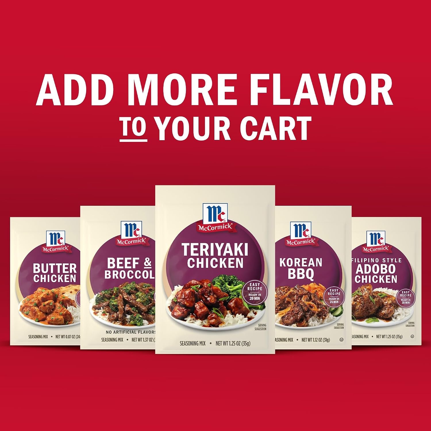 image:imageMcCormick Instant Pot Teriyaki Chicken Seasoning Mix 125 oz Pack of 12Teriyaki Chicken