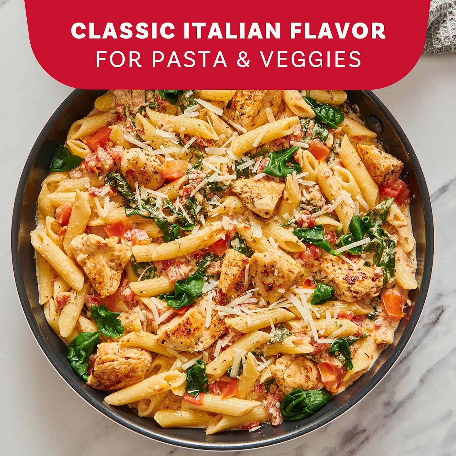 image:imageMcCormick Italian Seasoning FlavorSealed Kosher No Artificial Flavors No MSG Added Herbaceous amp Savory Seasoning with Notes of Basil amp Oregano For Dressing Pasta Veggies amp More 075 oz